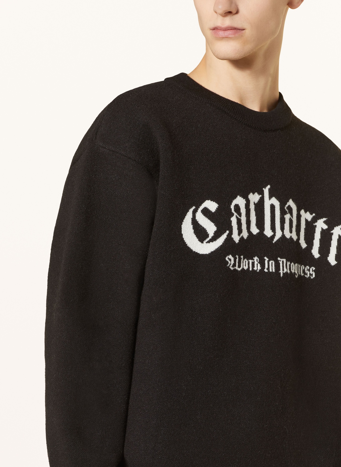 carhartt WIP Sweater ONYX, Color: BLACK (Image 4)
