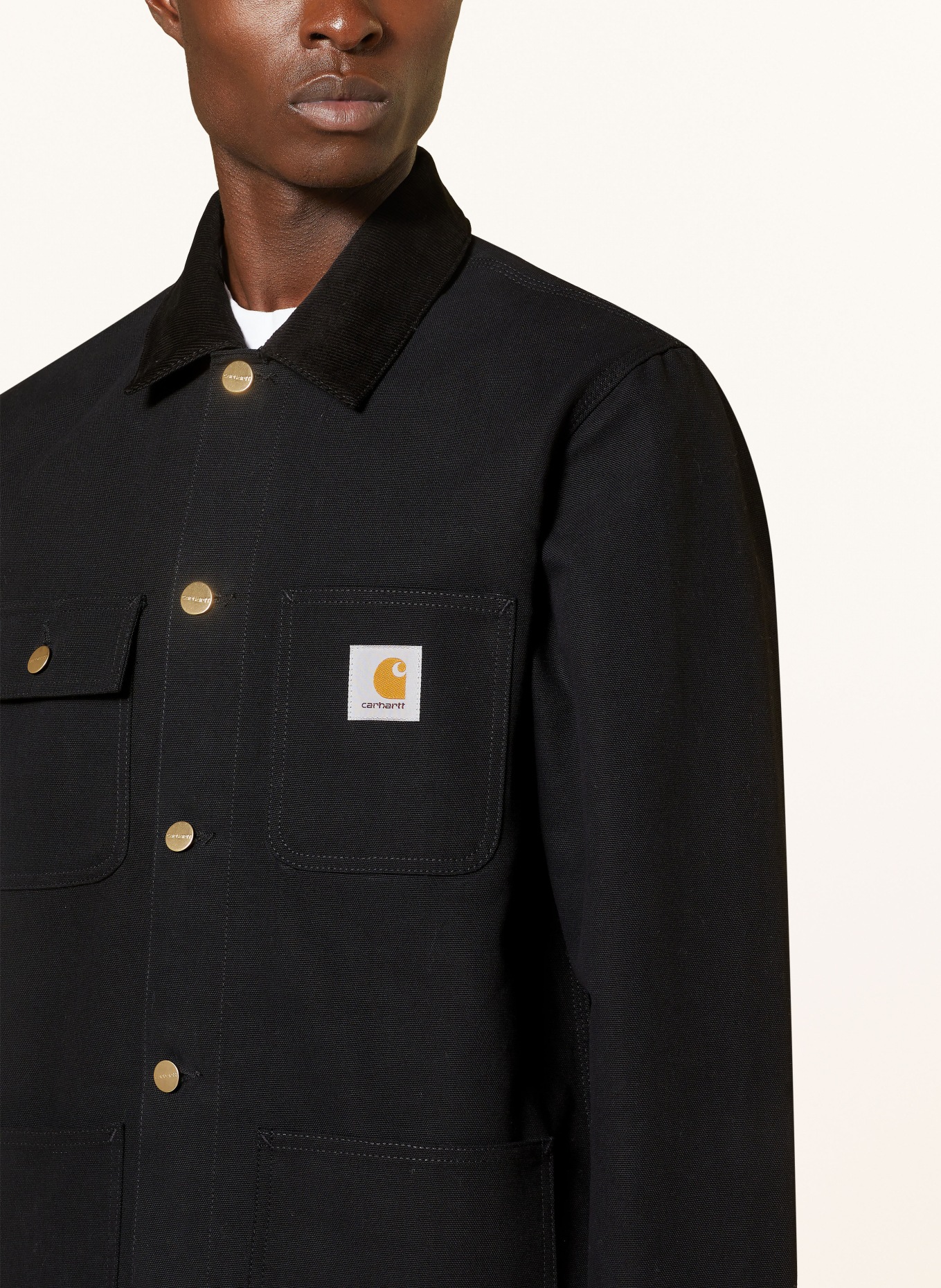 carhartt WIP Jacket MICHIGAN, Color: BLACK (Image 4)