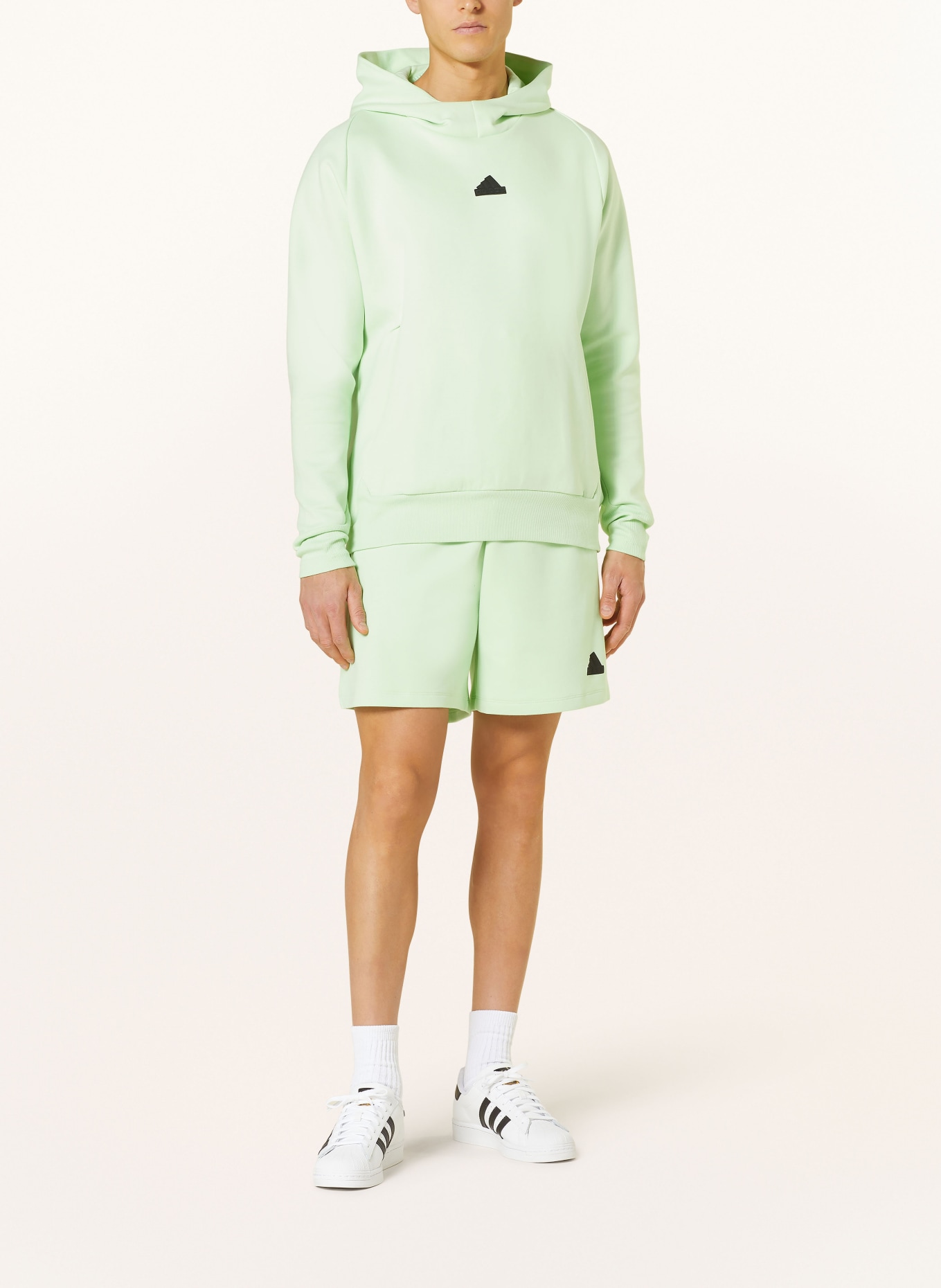 Bright green adidas hoodie outlet