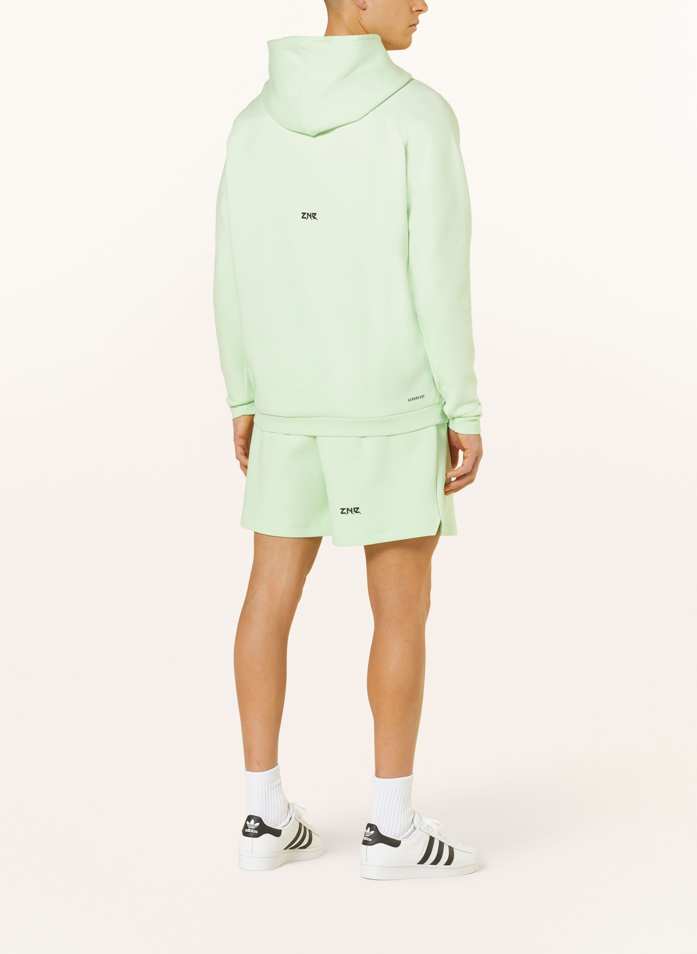 adidas Bluza z kapturem Z.N.E. PREMIUM, Kolor: JASNOZIELONY (Obrazek 3)