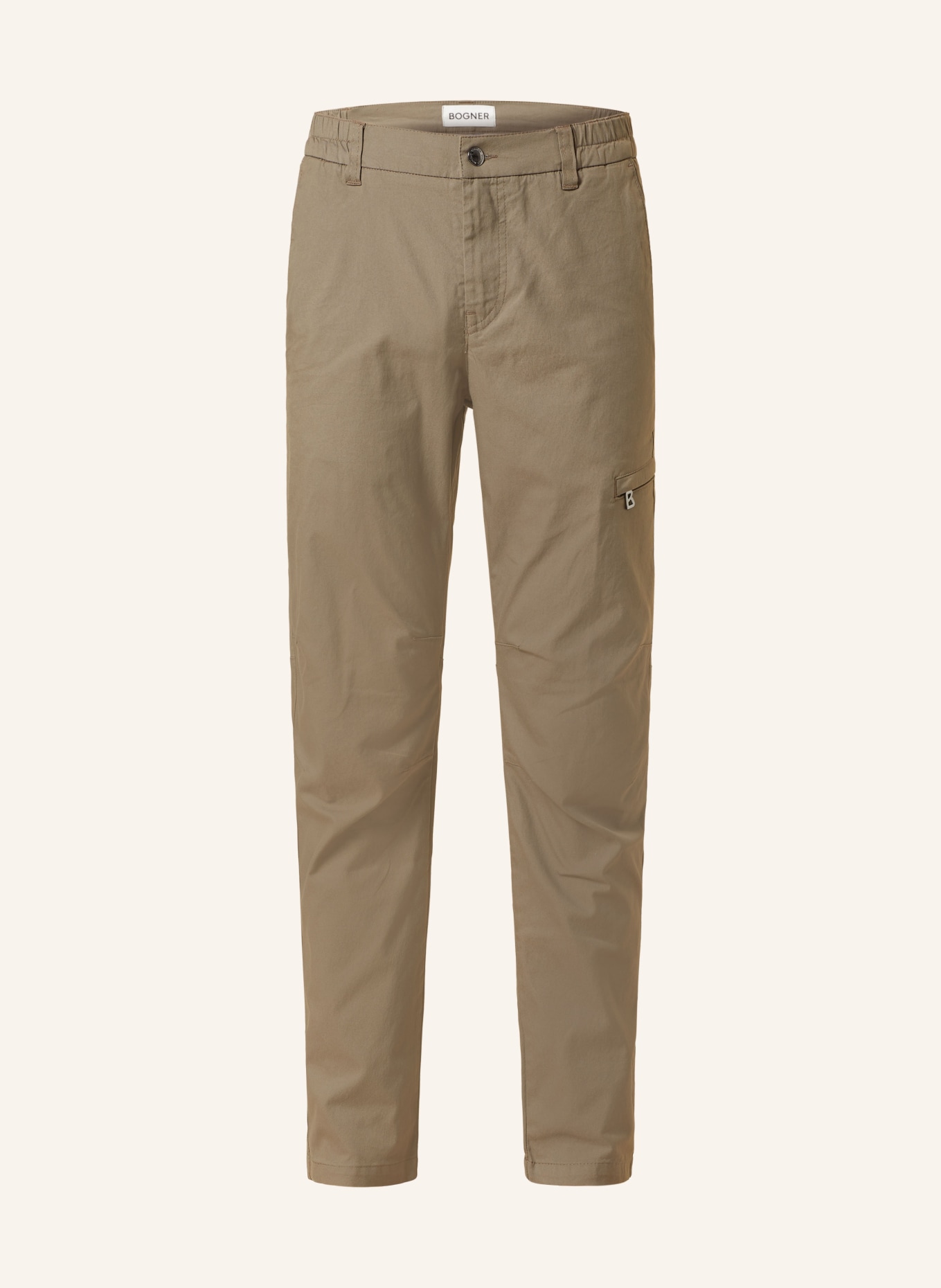 BOGNER Chinos CARLO relaxed fit, Color: KHAKI (Image 1)
