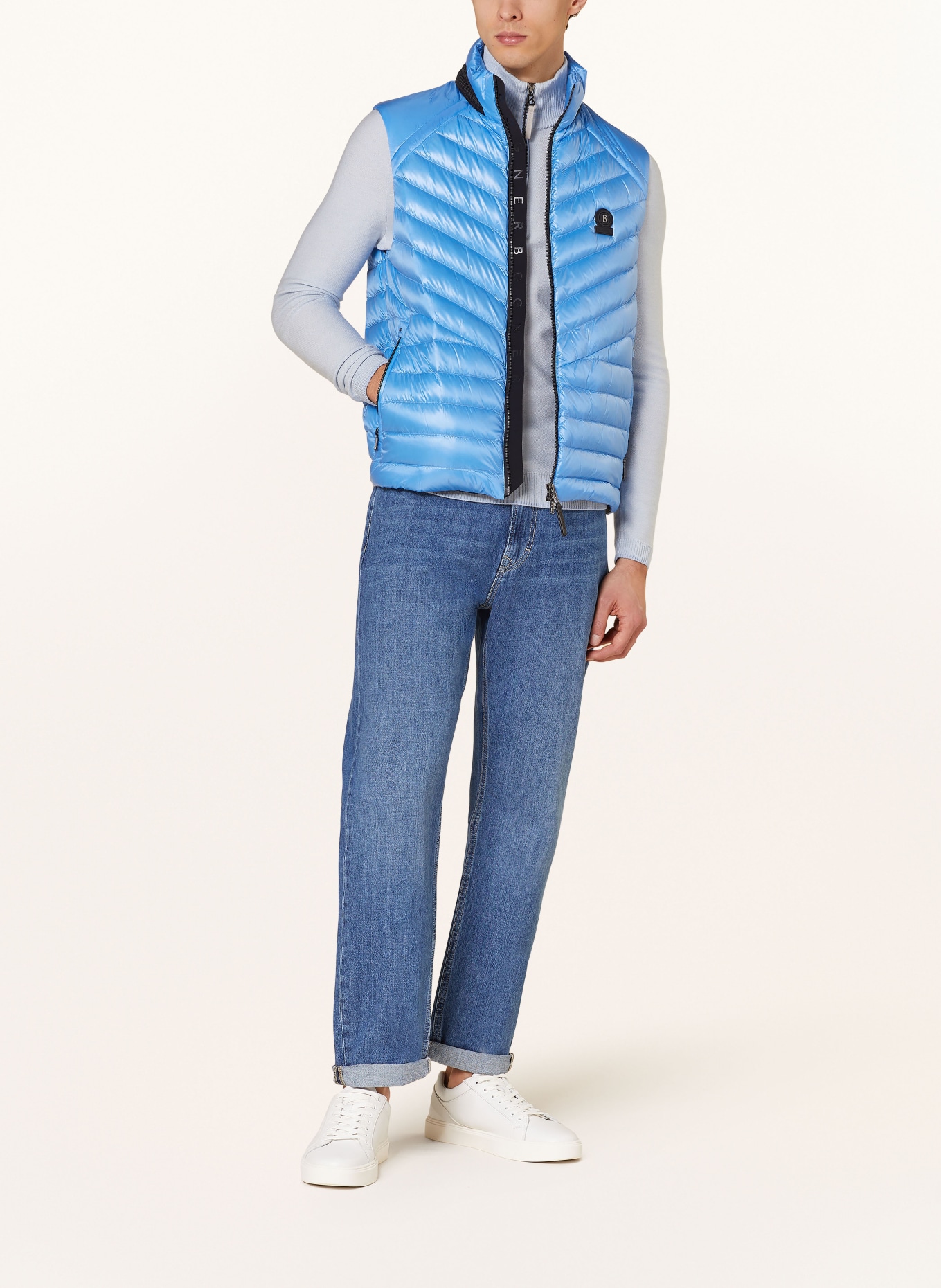 BOGNER Jeans BRIAN tapered fit, Color: 416 denim light (Image 2)