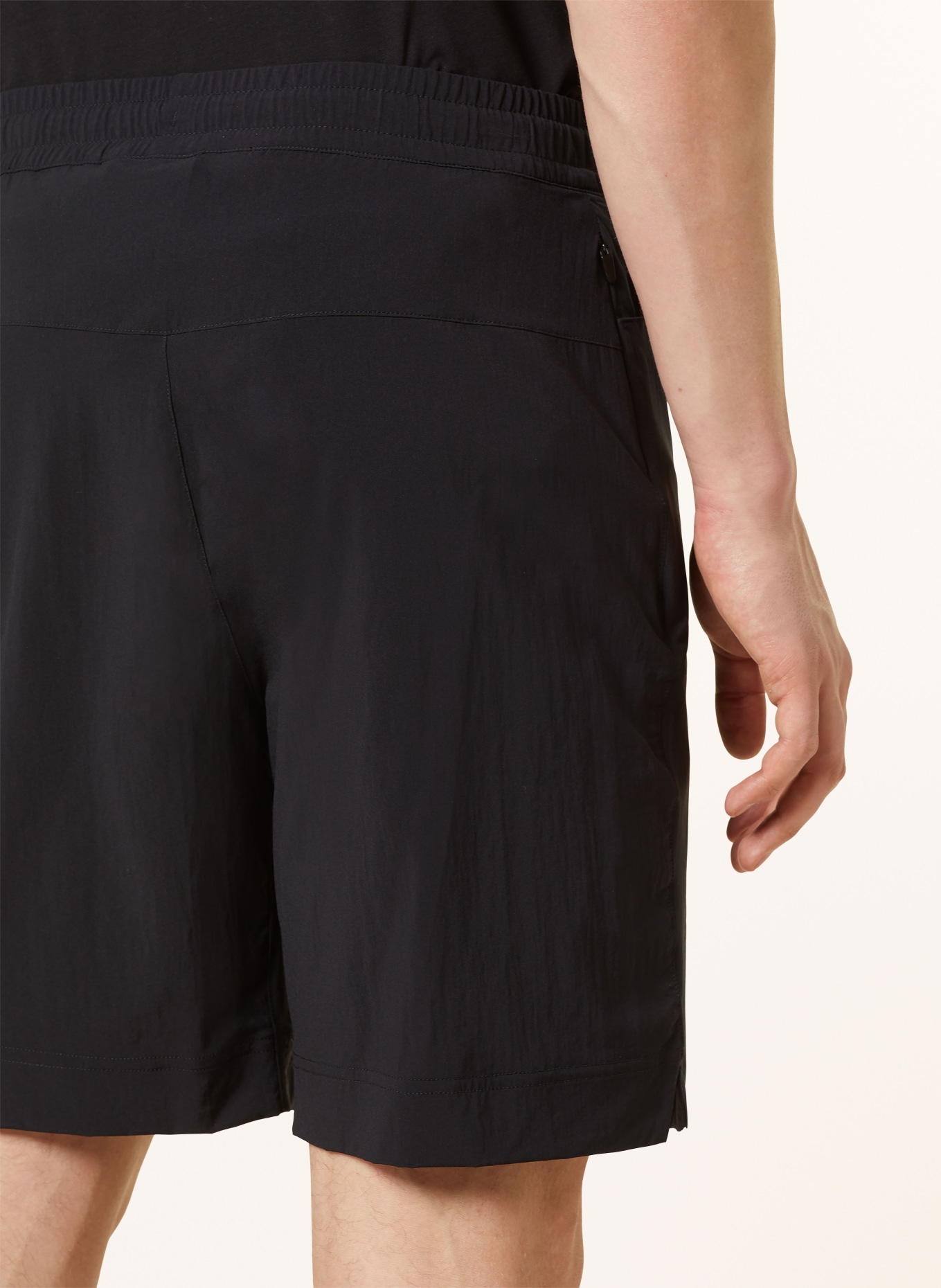 MAMMUT Trekking shorts MASSONE, Color: BLACK (Image 6)