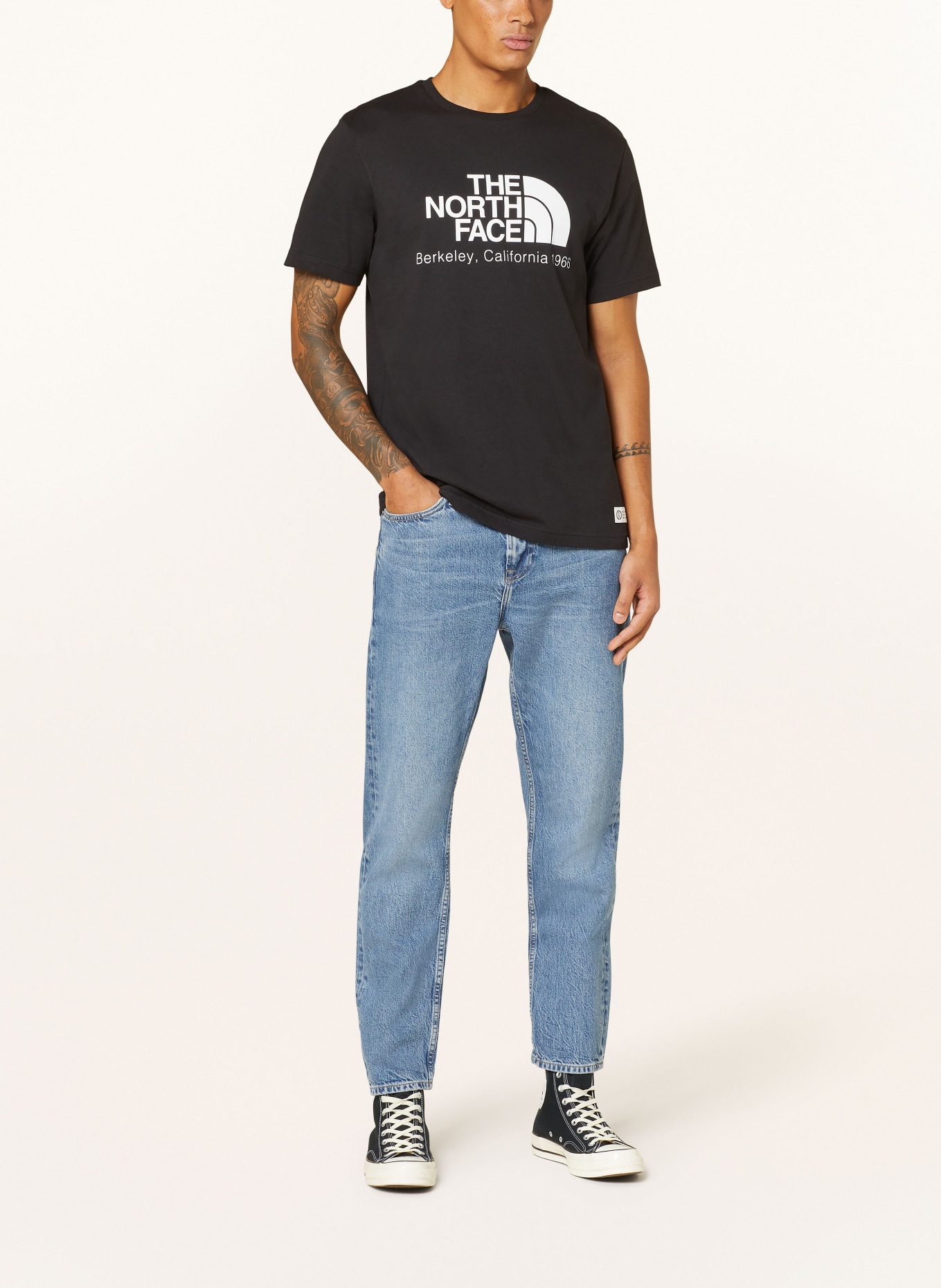 THE NORTH FACE T-shirt M BERKELEY, Color: BLACK (Image 2)