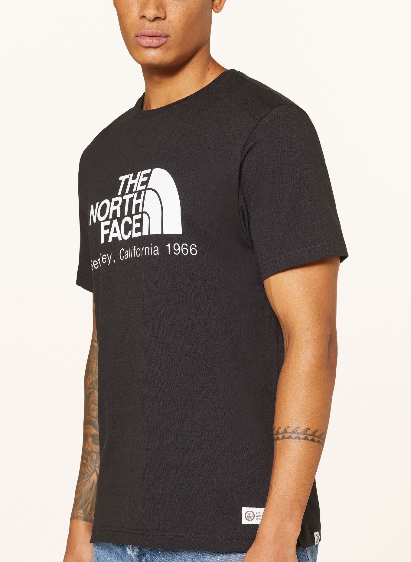 THE NORTH FACE T-shirt M BERKELEY, Kolor: CZARNY (Obrazek 4)