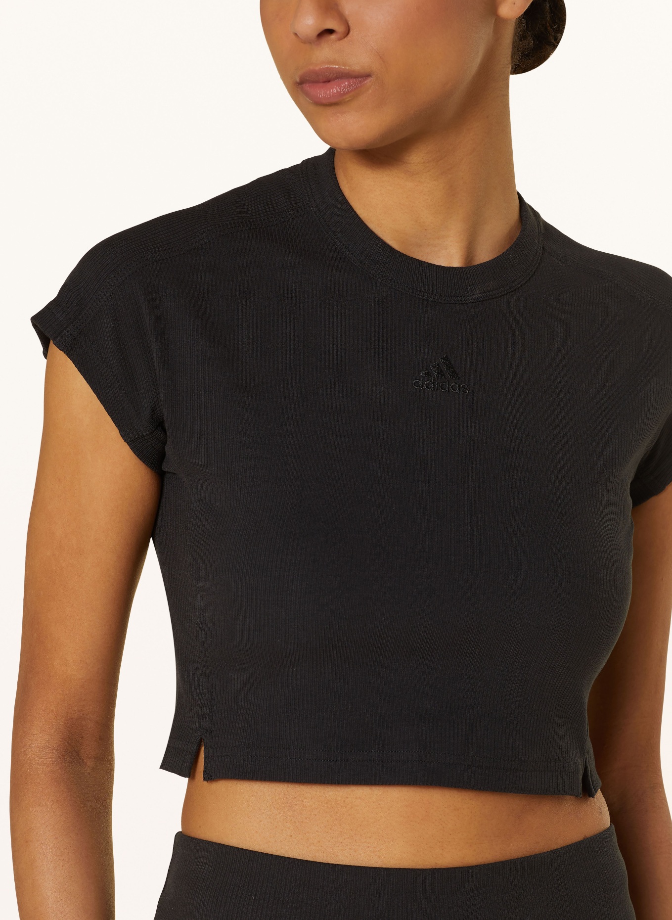 adidas Cropped shirt, Color: BLACK (Image 4)