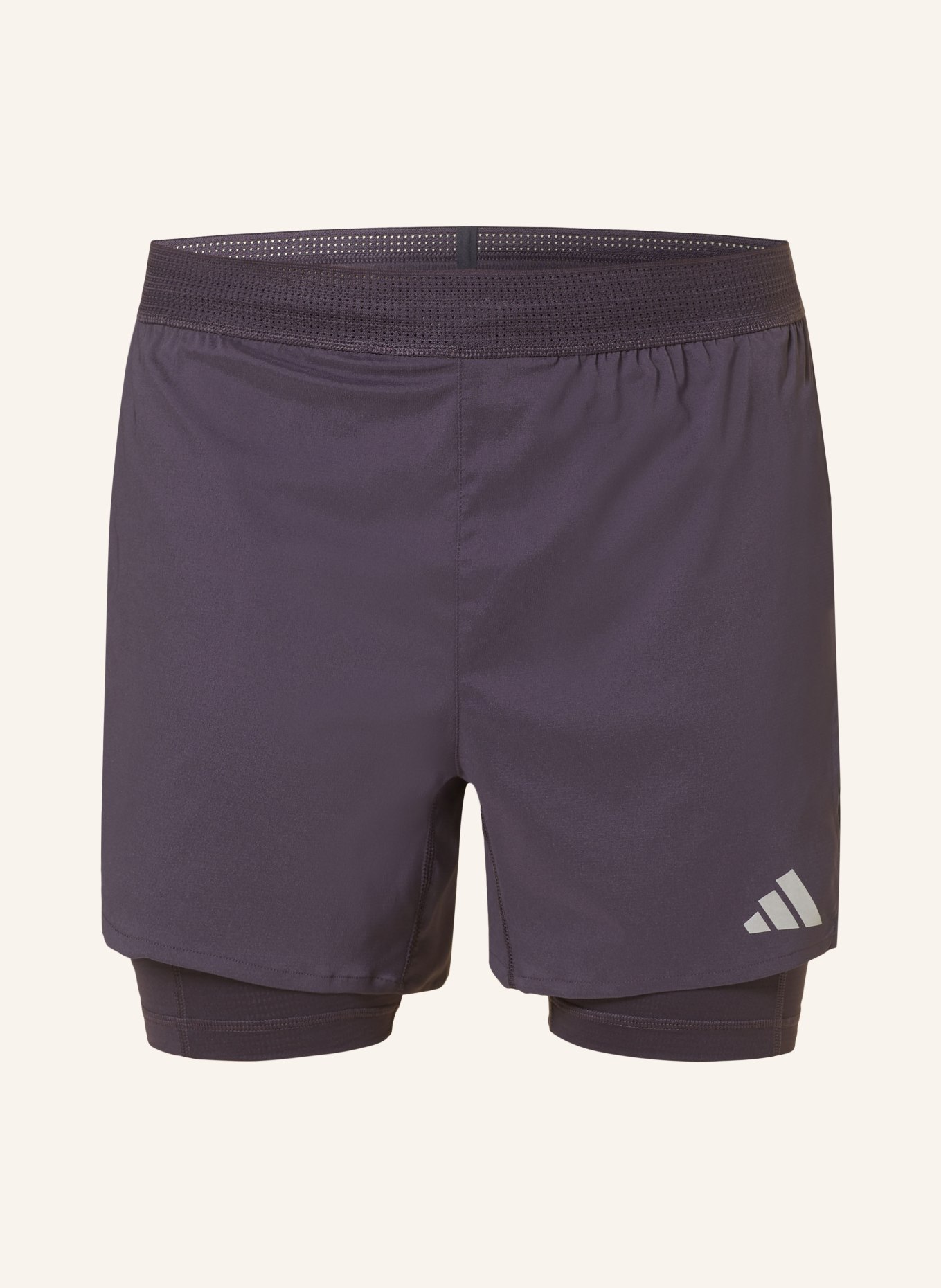 adidas 2-in-1 training shorts HIIT HEAT.RDY, Color: DARK GRAY (Image 1)