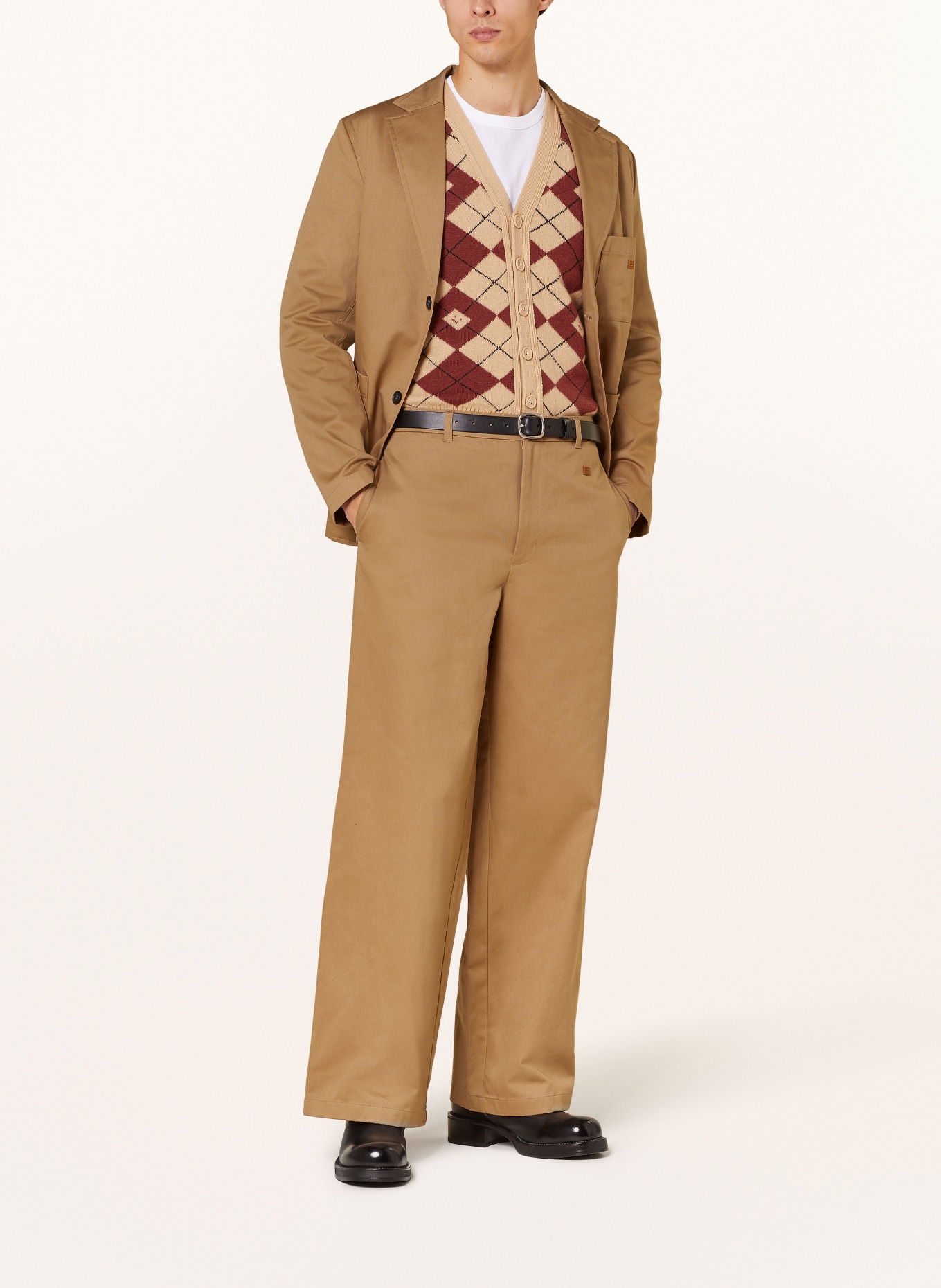 Acne Studios Trousers, Color: CAMEL BROWN (Image 2)