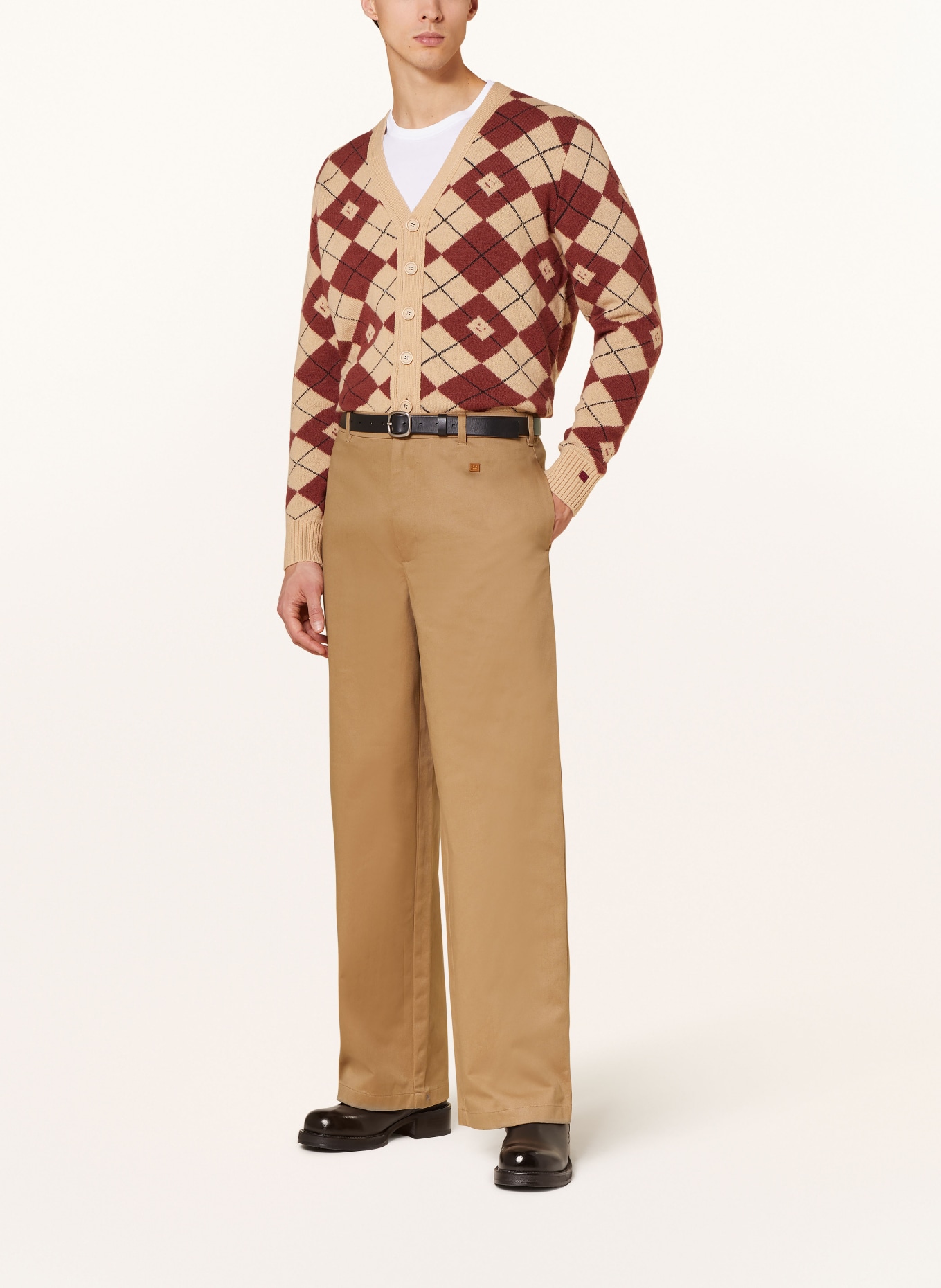 Acne Studios Trousers, Color: CAMEL BROWN (Image 3)