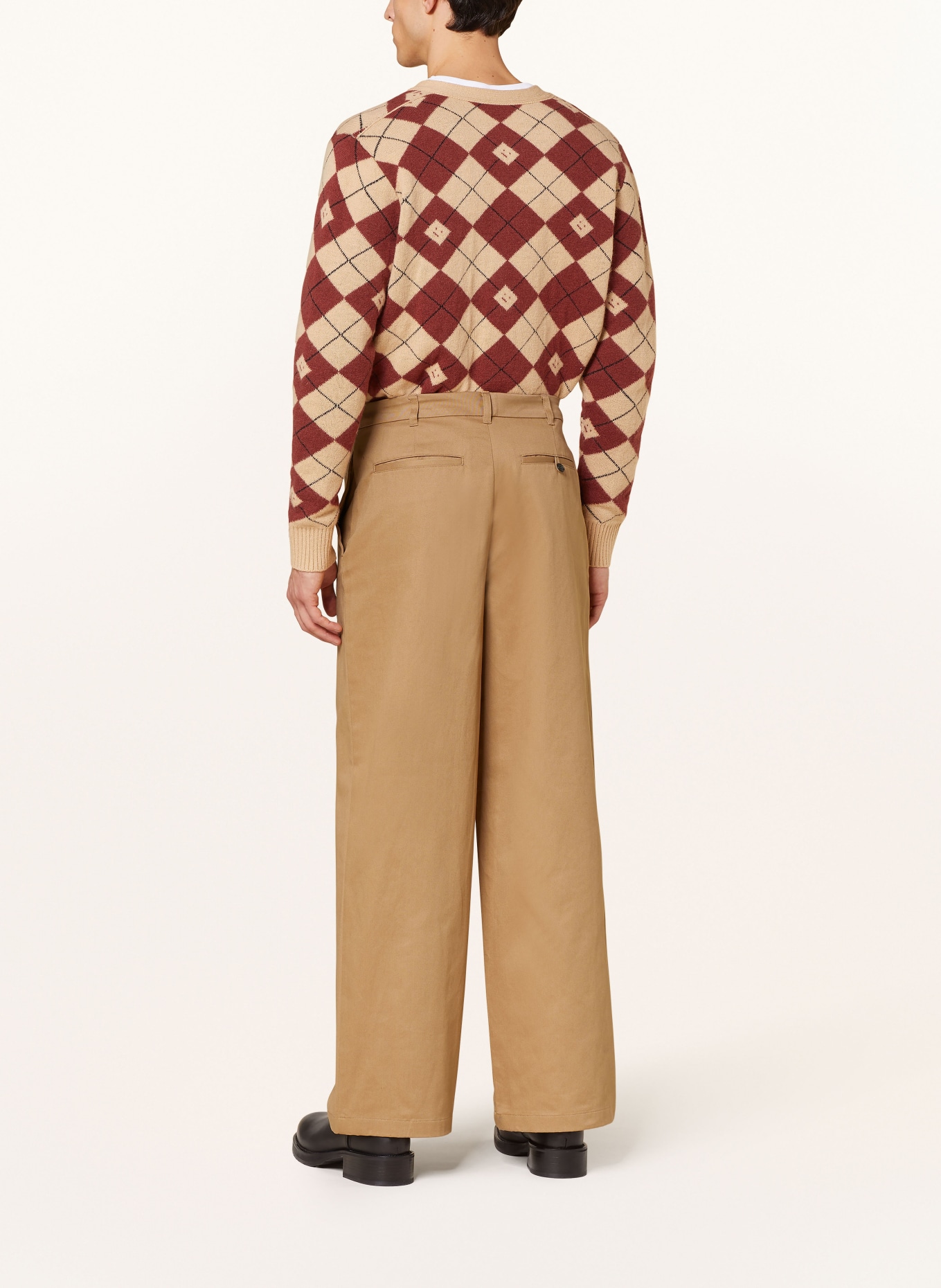Acne Studios Trousers, Color: CAMEL BROWN (Image 4)