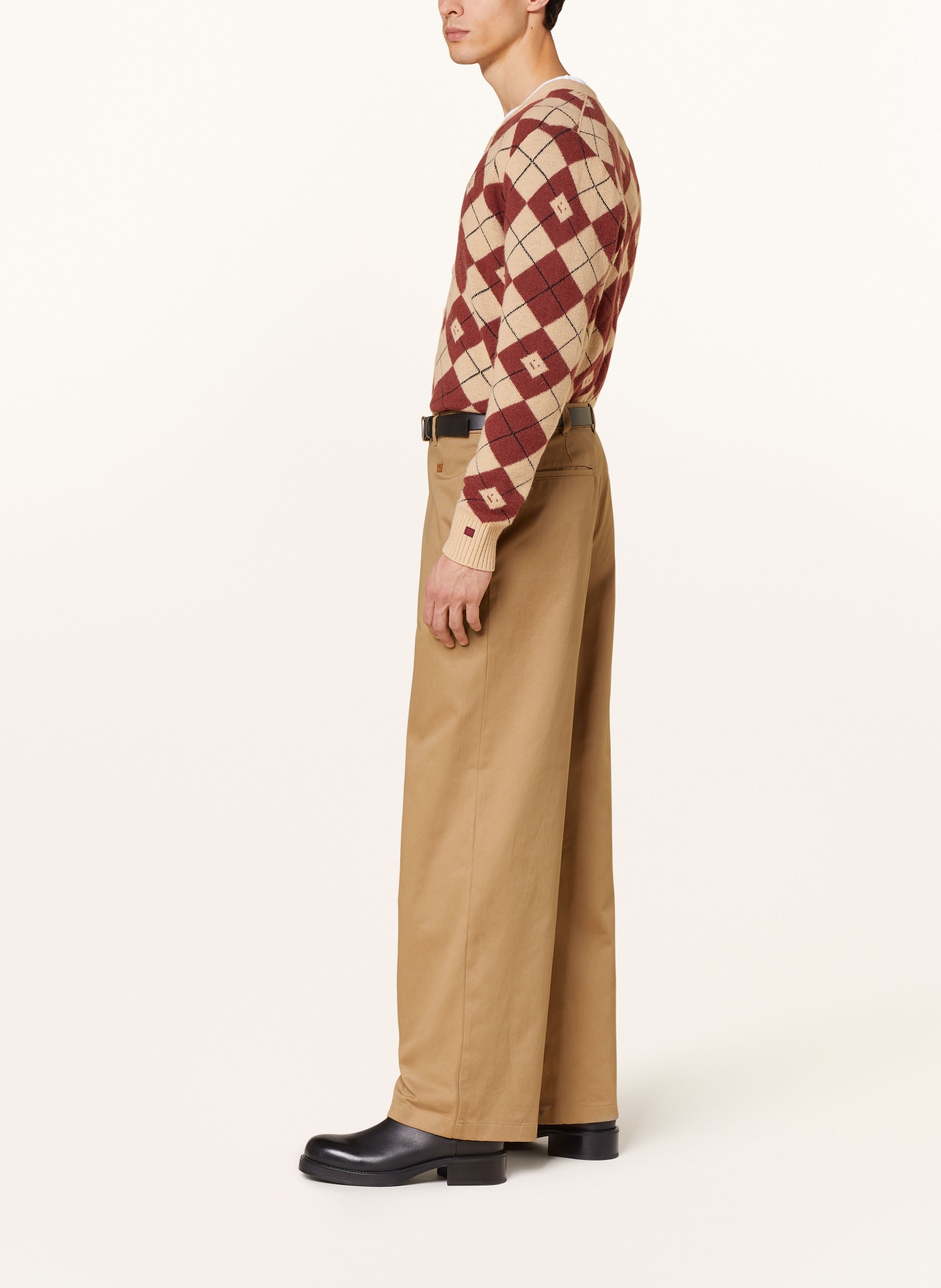 Acne Studios Trousers, Color: CAMEL BROWN (Image 5)