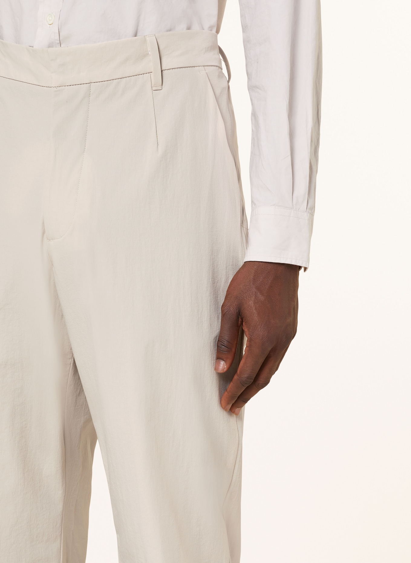 NORSE PROJECTS Oblekové kalhoty AAREN Regular Fit, Barva: 0920 Light Khaki (Obrázek 6)