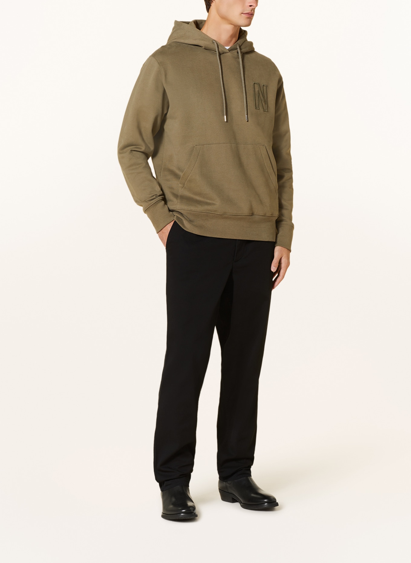 NORSE PROJECTS Hose EZRA Relaxed Fit, Farbe: SCHWARZ (Bild 2)