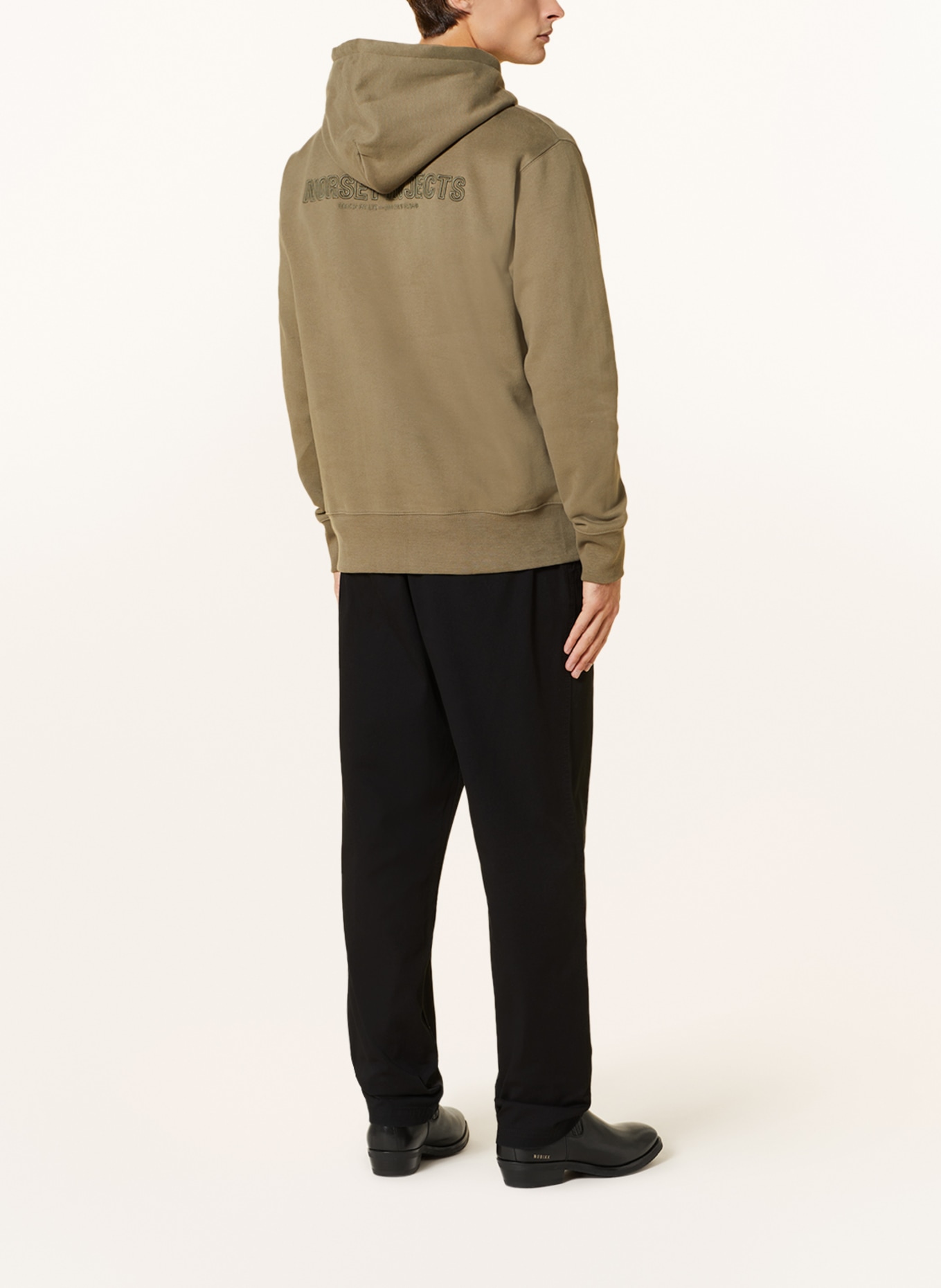 NORSE PROJECTS Hose EZRA Relaxed Fit, Farbe: SCHWARZ (Bild 3)