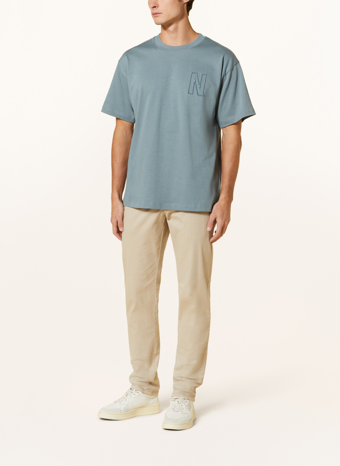NORSE PROJECTS T-Shirt SIMON, Farbe: HELLBLAU (Bild 2)