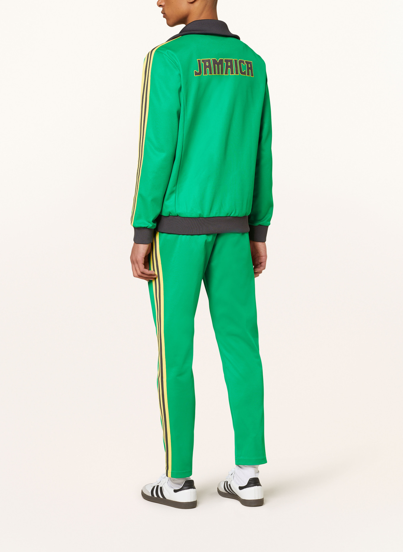 adidas Originals Track pants, Color: GREEN/ YELLOW/ BLACK (Image 3)
