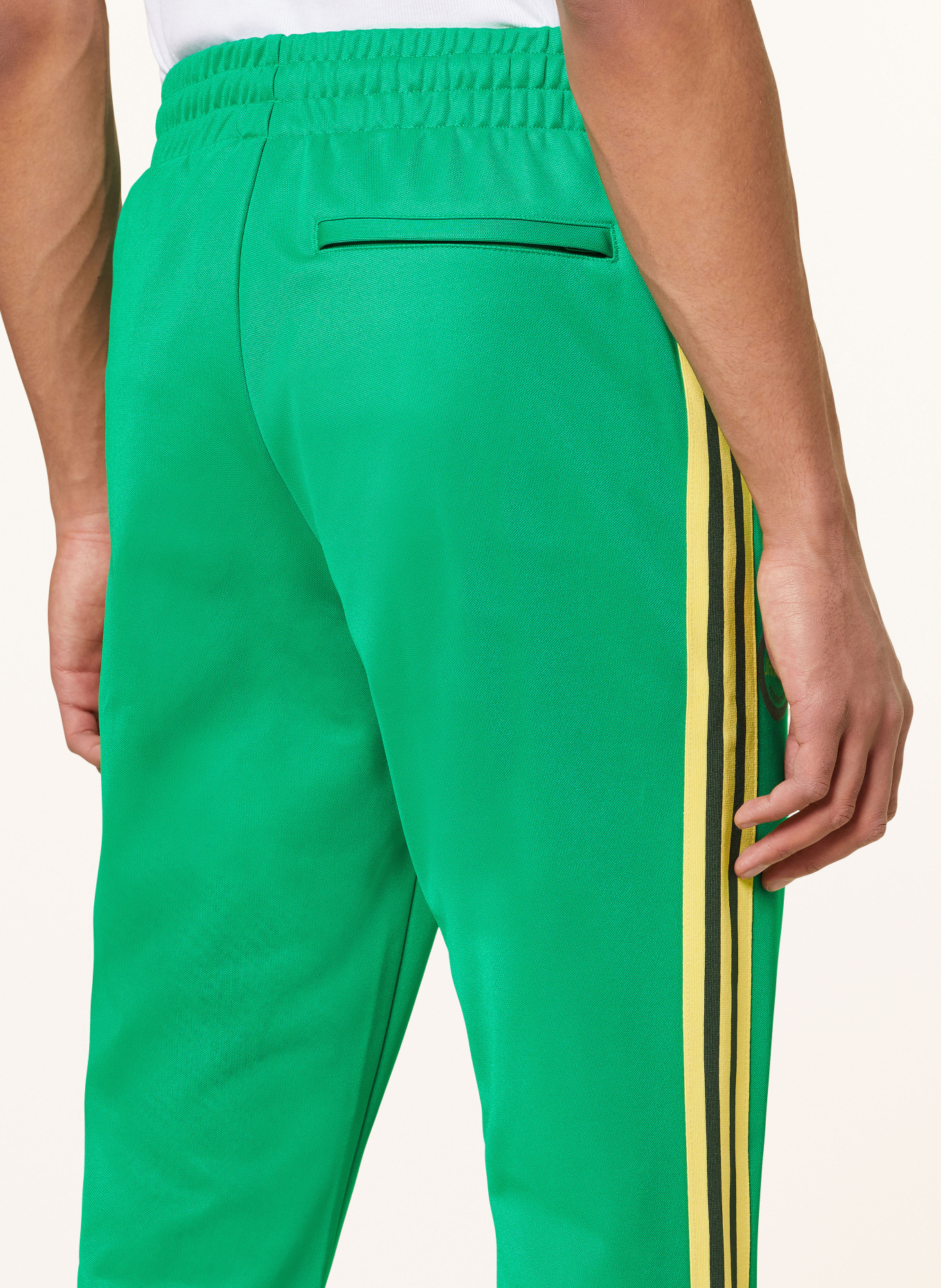 adidas Originals Track pants, Color: GREEN/ YELLOW/ BLACK (Image 6)