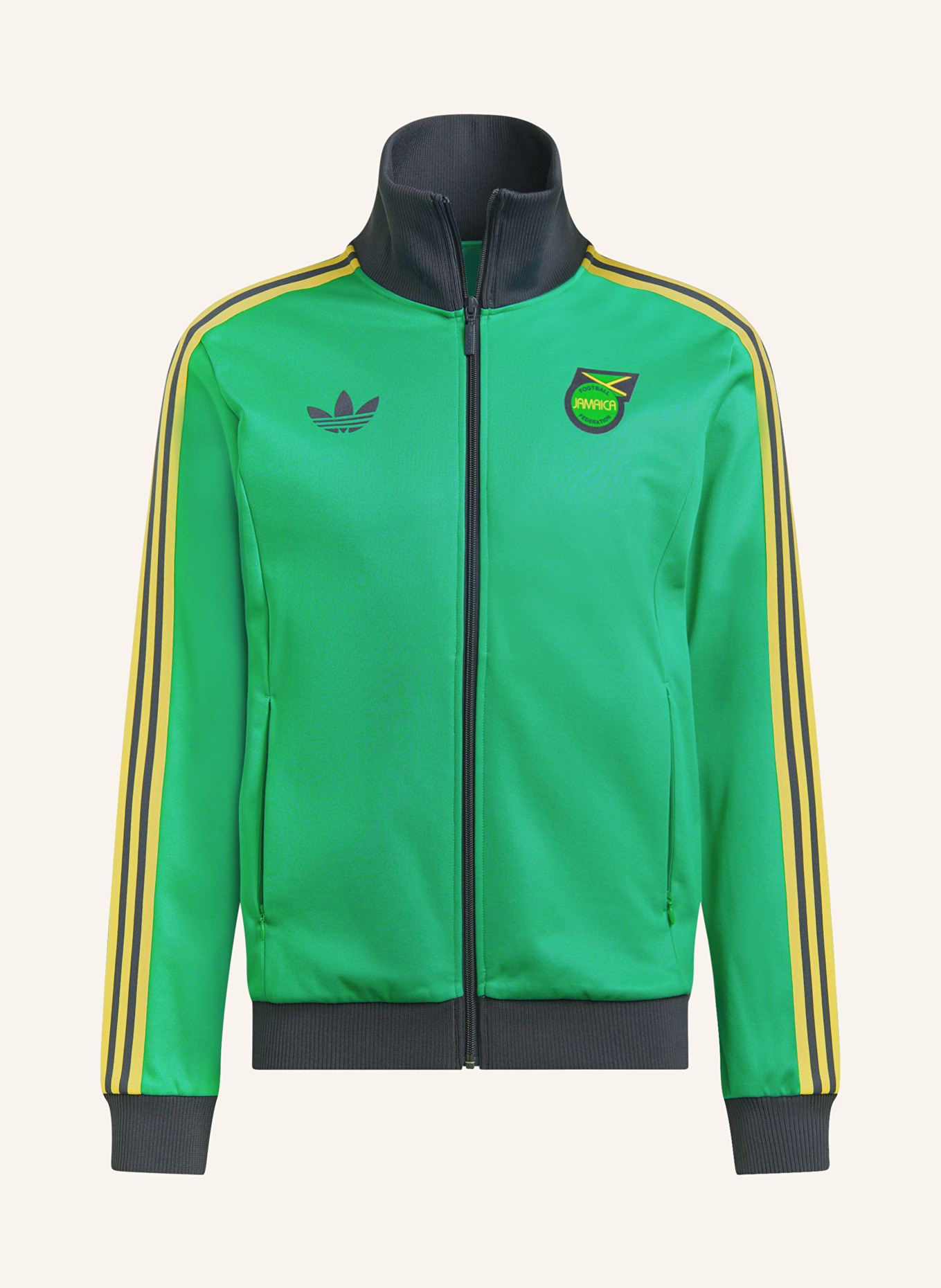 adidas Originals Training jacket, Color: GREEN/ YELLOW/ BLACK (Image 1)