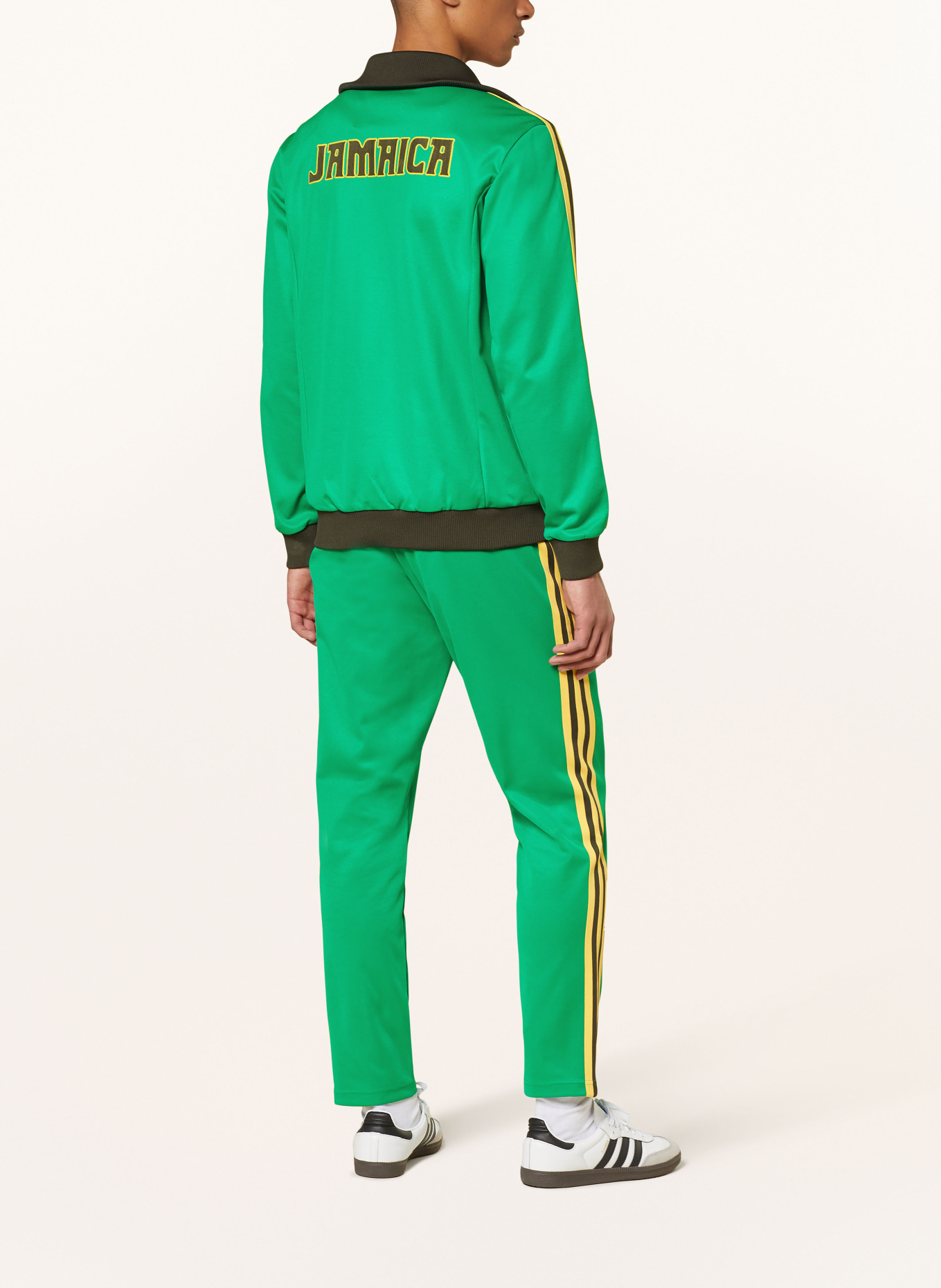 adidas Originals Training jacket, Color: GREEN/ YELLOW/ BLACK (Image 3)