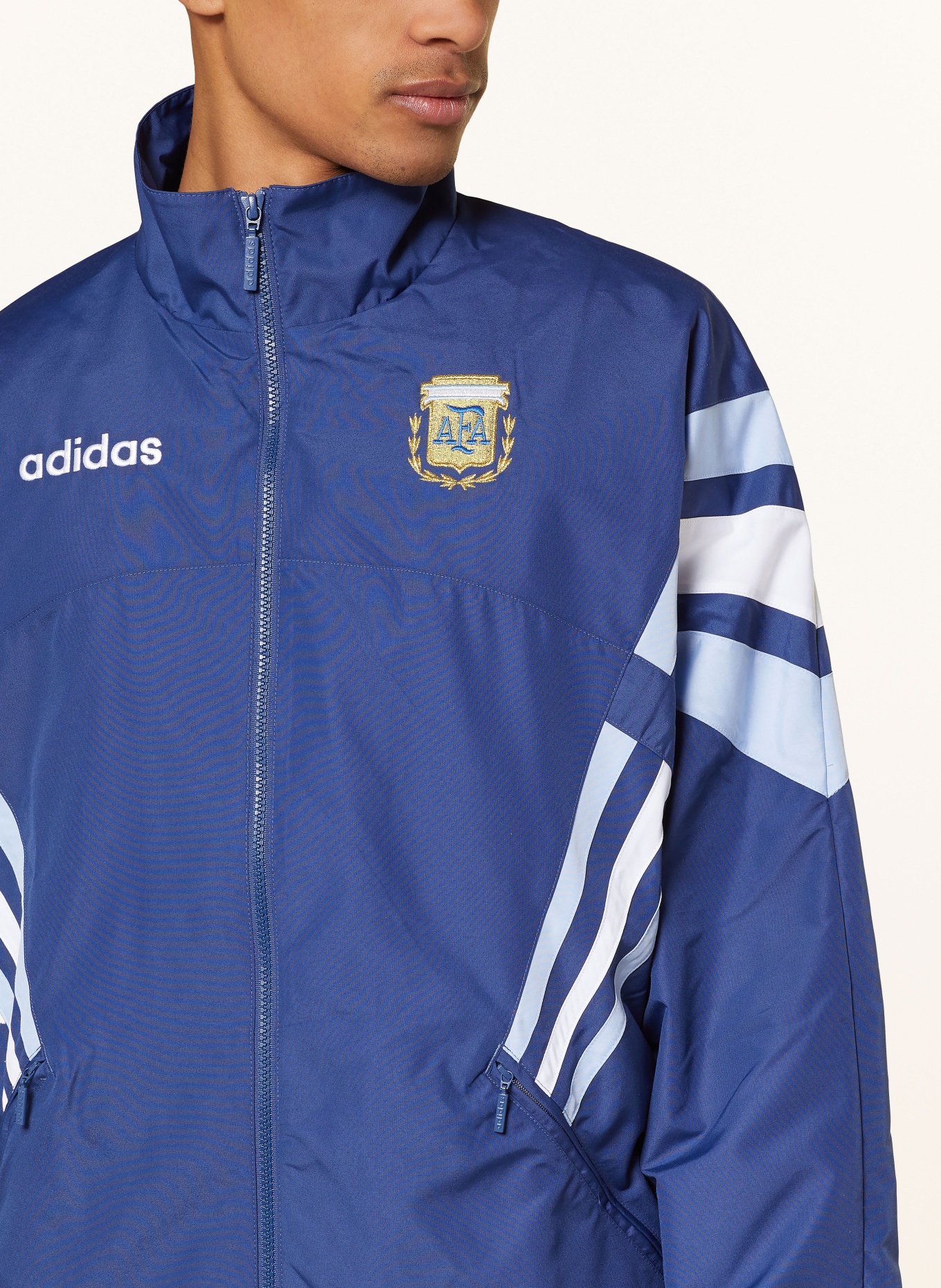 adidas Originals Trainingsjacke ARGENTINIEN 1994, Farbe: BLAU/ HELLBLAU (Bild 4)