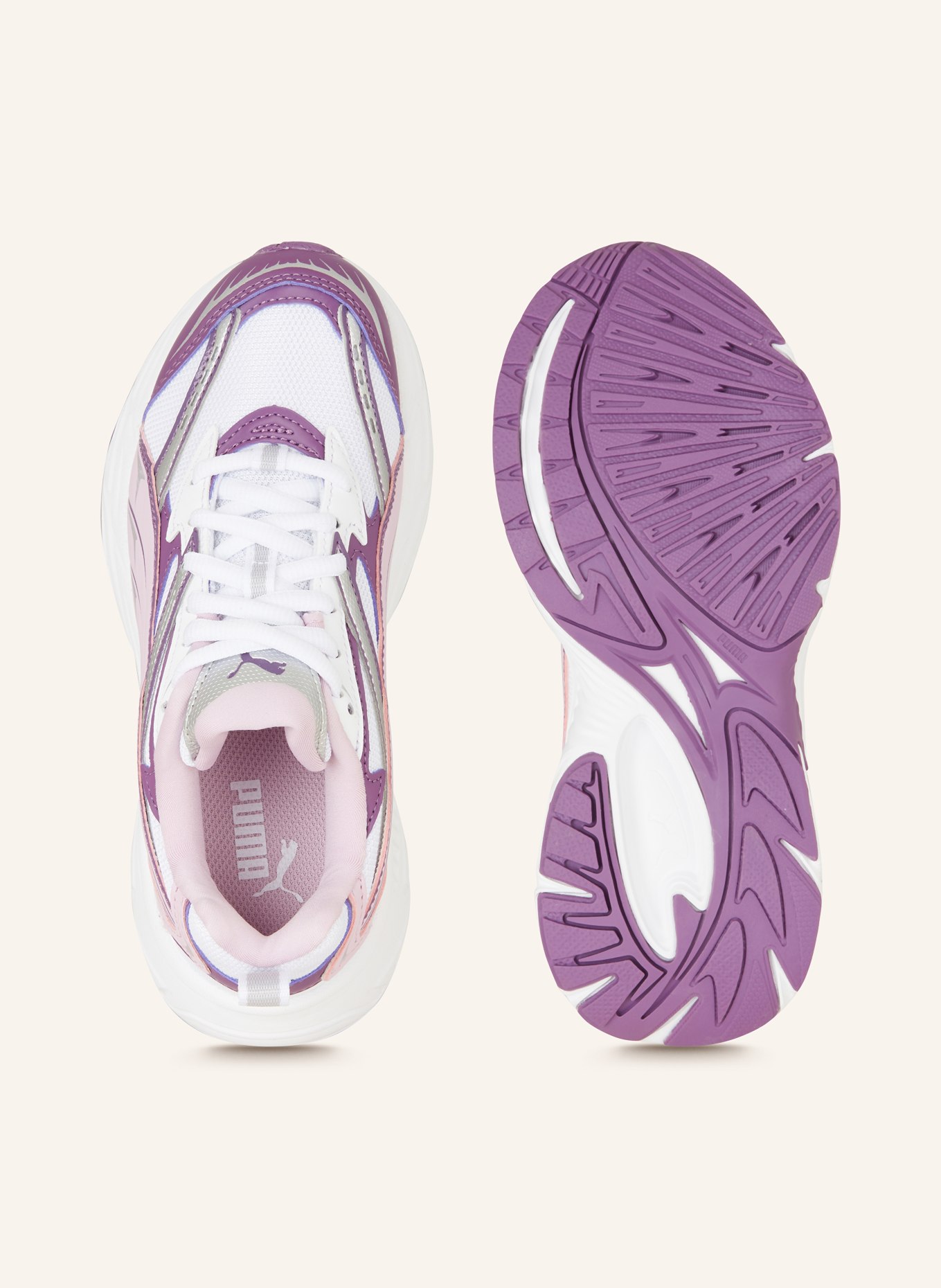 PUMA Sneaker MORPHIC TECHI JR, Farbe: LILA/ WEISS/ DUNKELLILA (Bild 5)