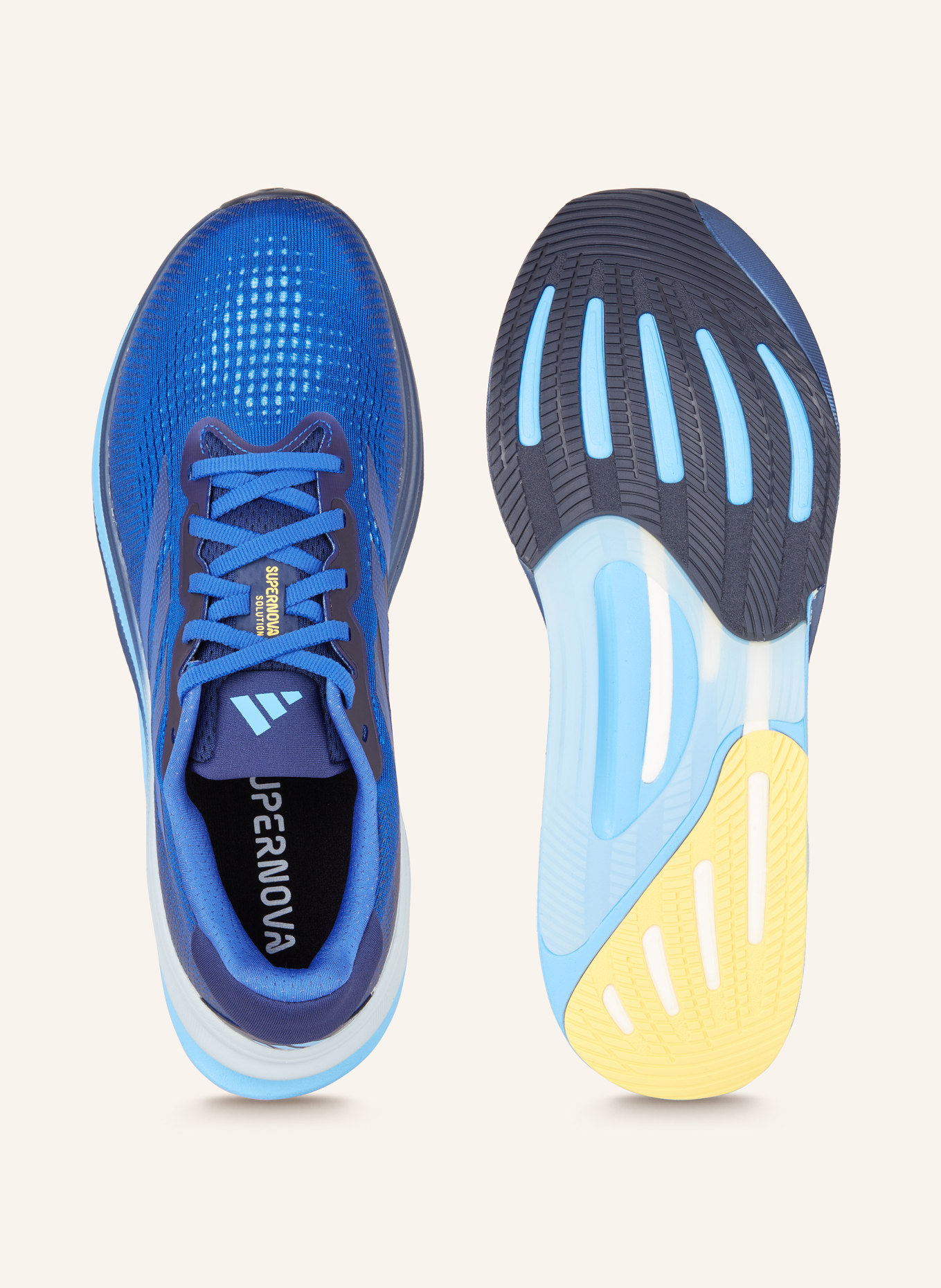 adidas Running shoes SUPERNOVA SOLUTION, Color: DARK BLUE/ DARK PURPLE/ LIGHT BLUE (Image 5)