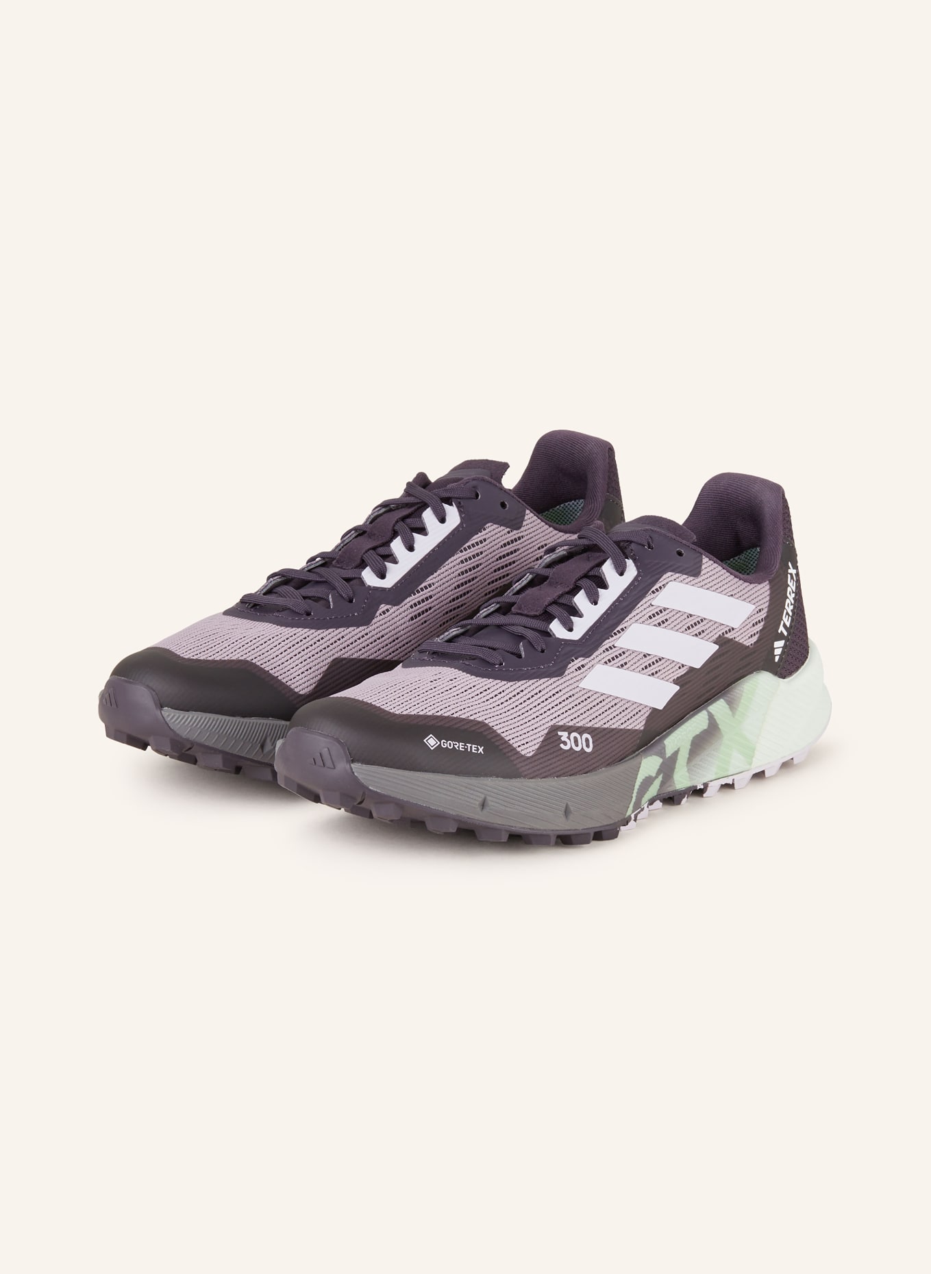 adidas TERREX Trailrunning-Schuhe TERREX AGRAVIC FLOW 2.0 GTX, Farbe: ROSÉ/ SCHWARZ/ HELLLILA (Bild 1)