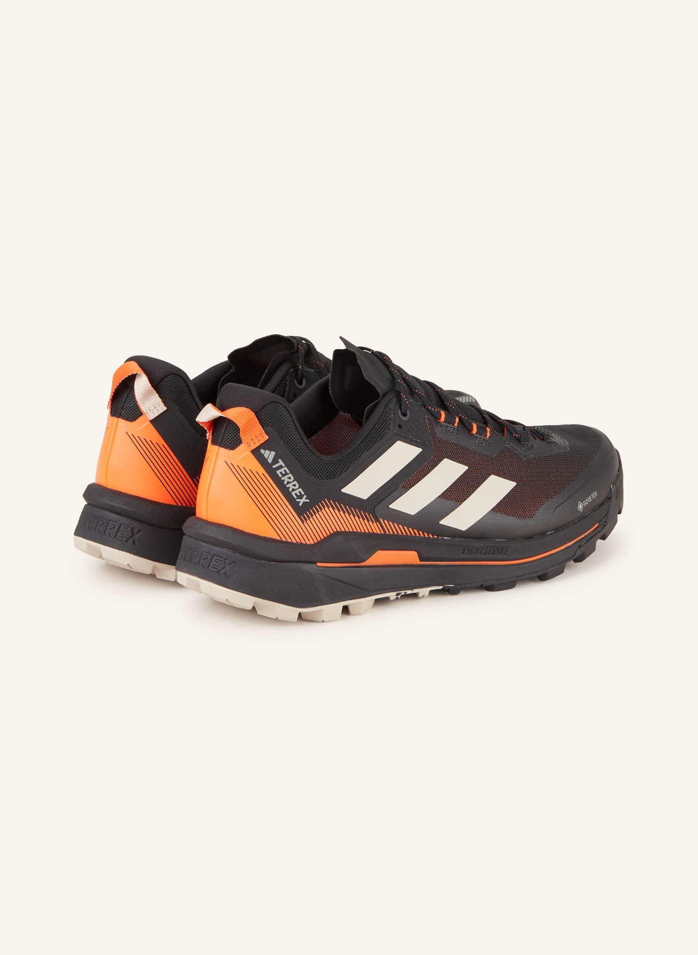 adidas TERREX Trekking shoes TERREX SKYCHASER TECH GTX, Color: BLACK/ LIGHT GRAY/ ORANGE (Image 2)