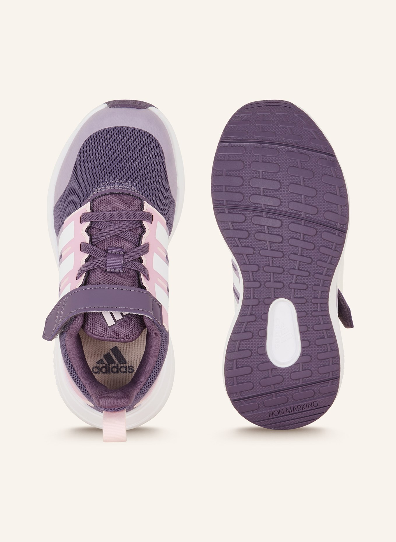 adidas Buty do biegania FORTARUN 2.0, Kolor: LILA/ RÓŻOWY (Obrazek 5)