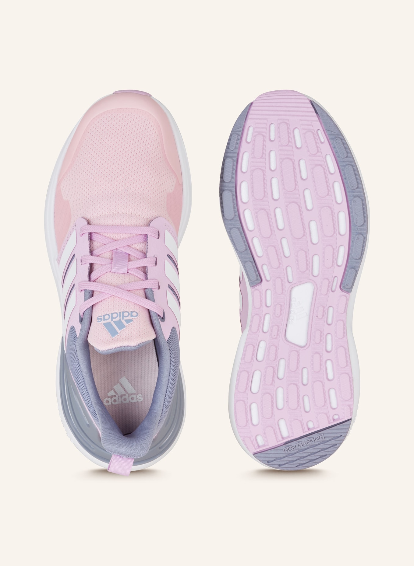 adidas Běžecké boty RAPIDASPORT, Barva: RŮŽOVÁ/ ČERNOŠEDÁ (Obrázek 5)