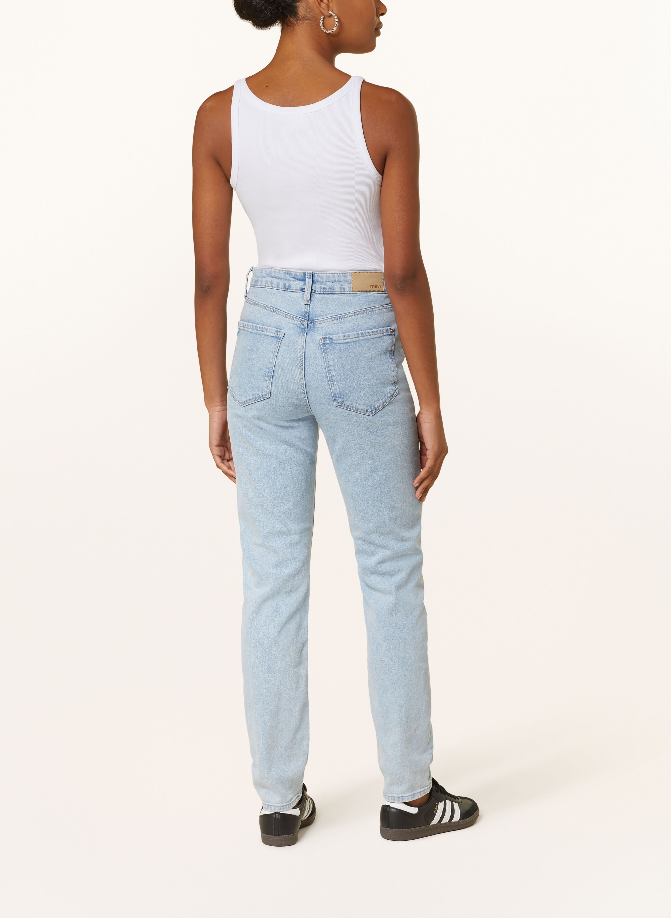mavi Boyfriend Jeans STAR, Farbe: 85702 bleach 90s (Bild 3)