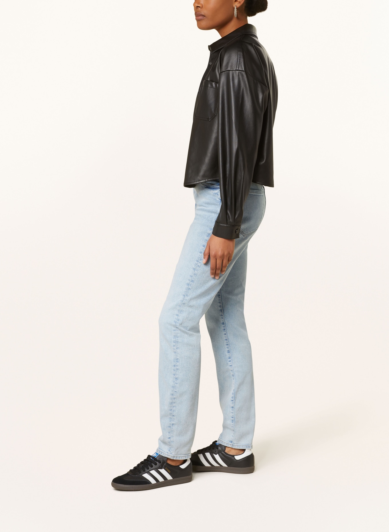 mavi Boyfriend Jeans STAR, Farbe: 85702 bleach 90s (Bild 4)