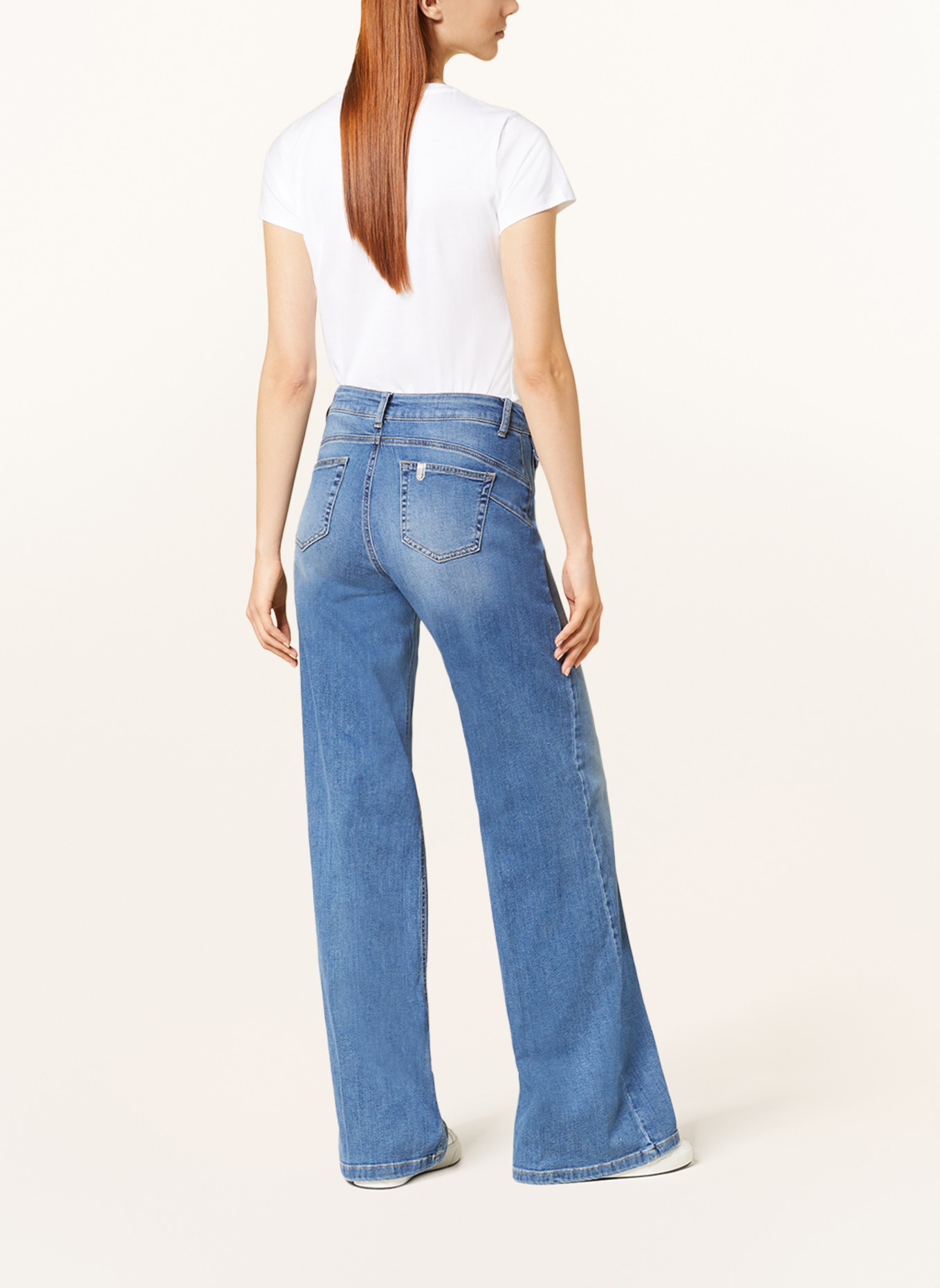 LIU JO Straight Jeans, Farbe: 77870 Denim Blue capt wash (Bild 3)