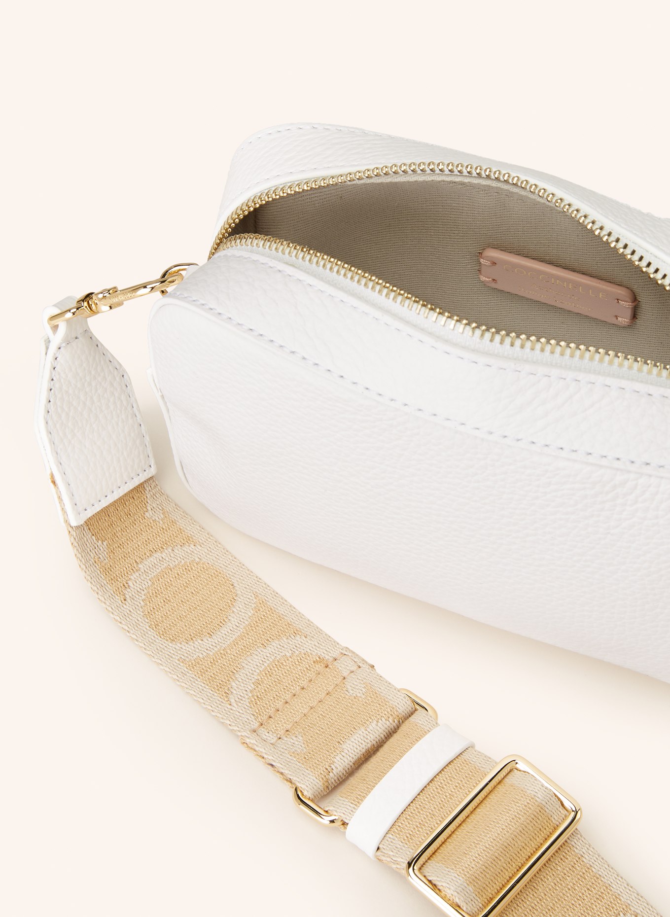 COCCINELLE Crossbody bag, Color: WHITE (Image 3)