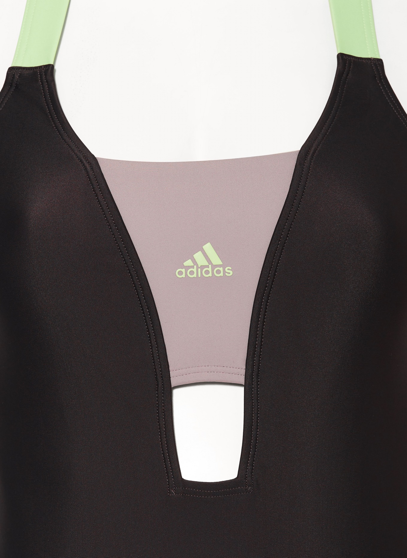 adidas Halter neck swimsuit SPORTSWEAR COLORBLOCK, Color: DARK PURPLE/ LIGHT PURPLE (Image 4)