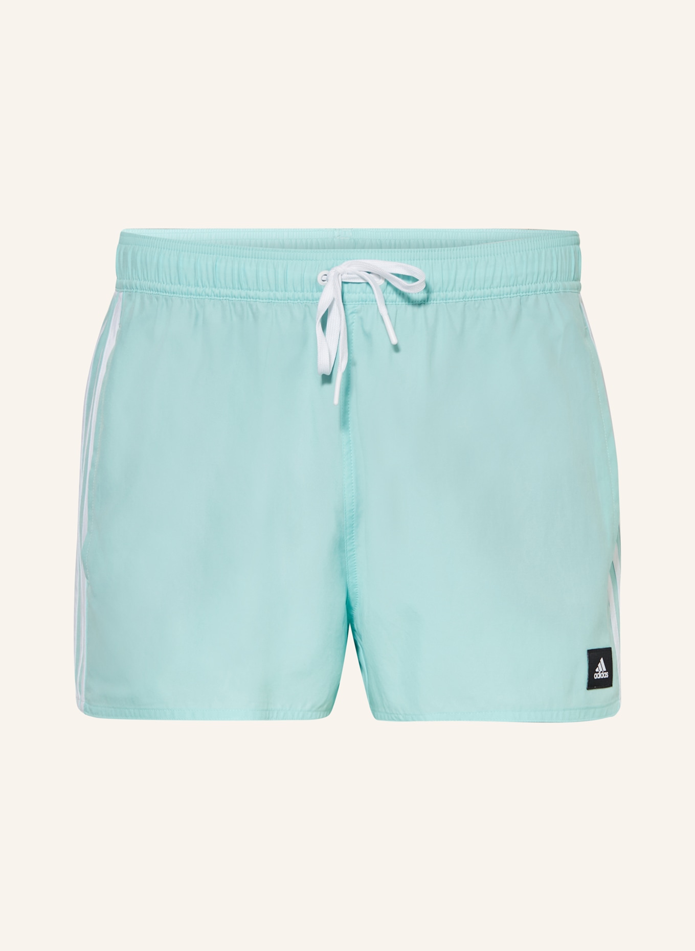 adidas Swim shorts 3-STRIPES CLX, Color: MINT/ WHITE (Image 1)