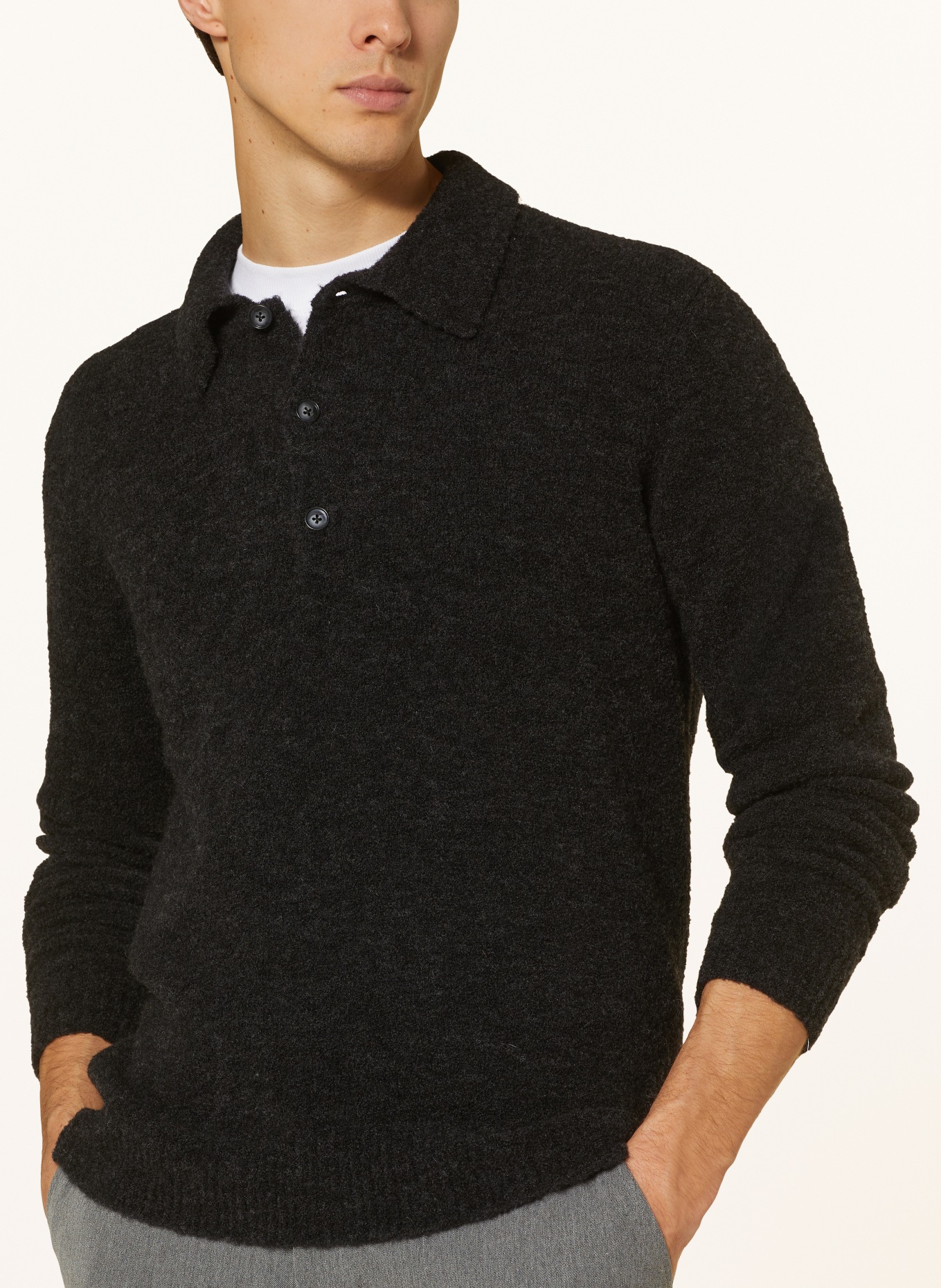 NN.07 Sweater ALFI, Color: DARK GRAY (Image 4)