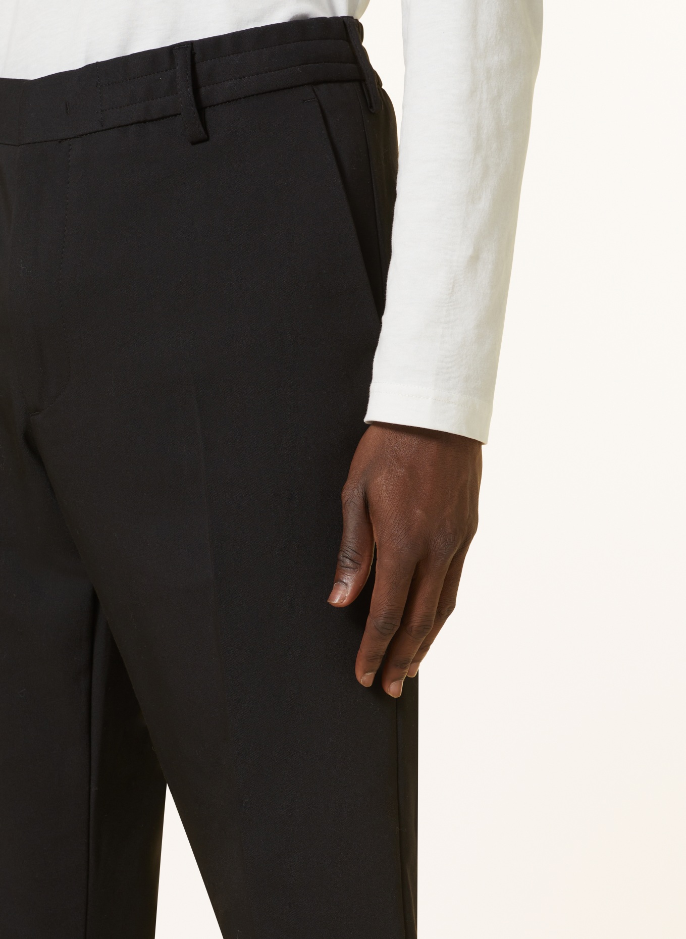 NN.07 Trousers BILLIE regular fit, Color: BLACK (Image 5)