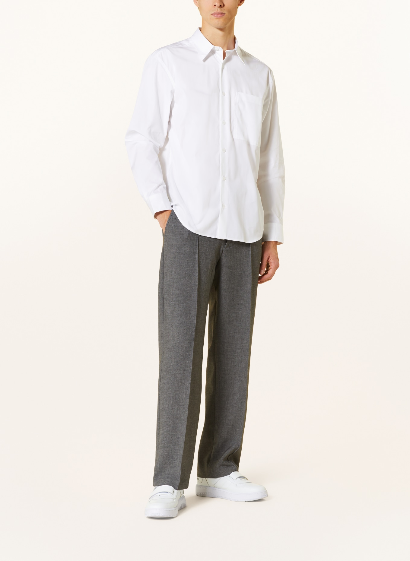 NN.07 Shirt QUINN 5410 regular fit, Color: WHITE (Image 2)