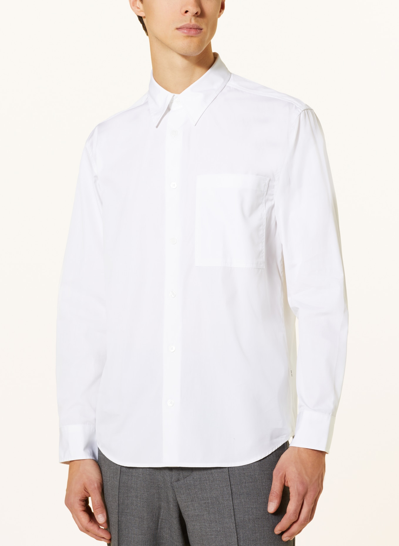 NN.07 Shirt QUINN 5410 regular fit, Color: WHITE (Image 4)