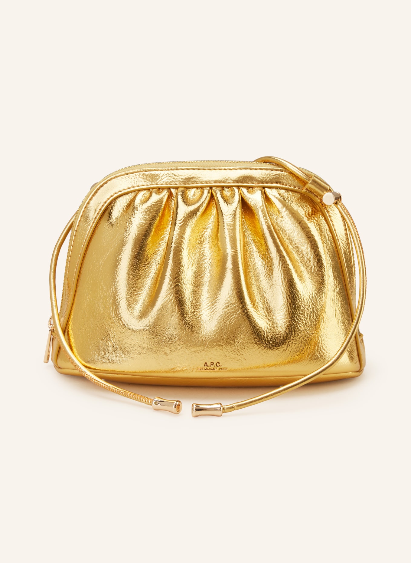 A.P.C. Crossbody bag NINON, Color: GOLD (Image 1)