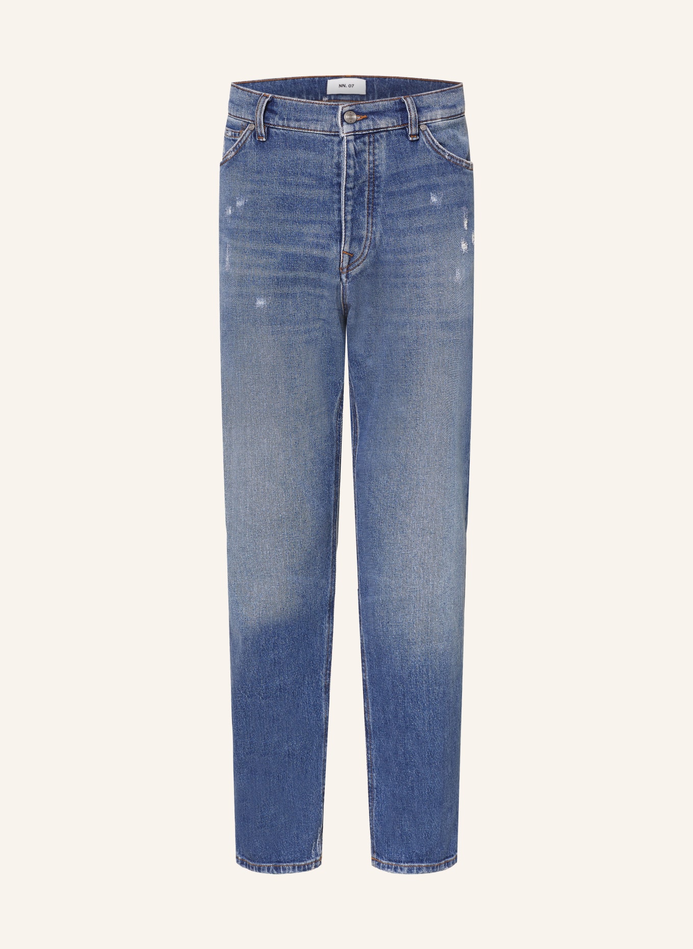 NN.07 Jeans FREY Tapered Fit, Farbe: 235 Mid Blue (Bild 1)