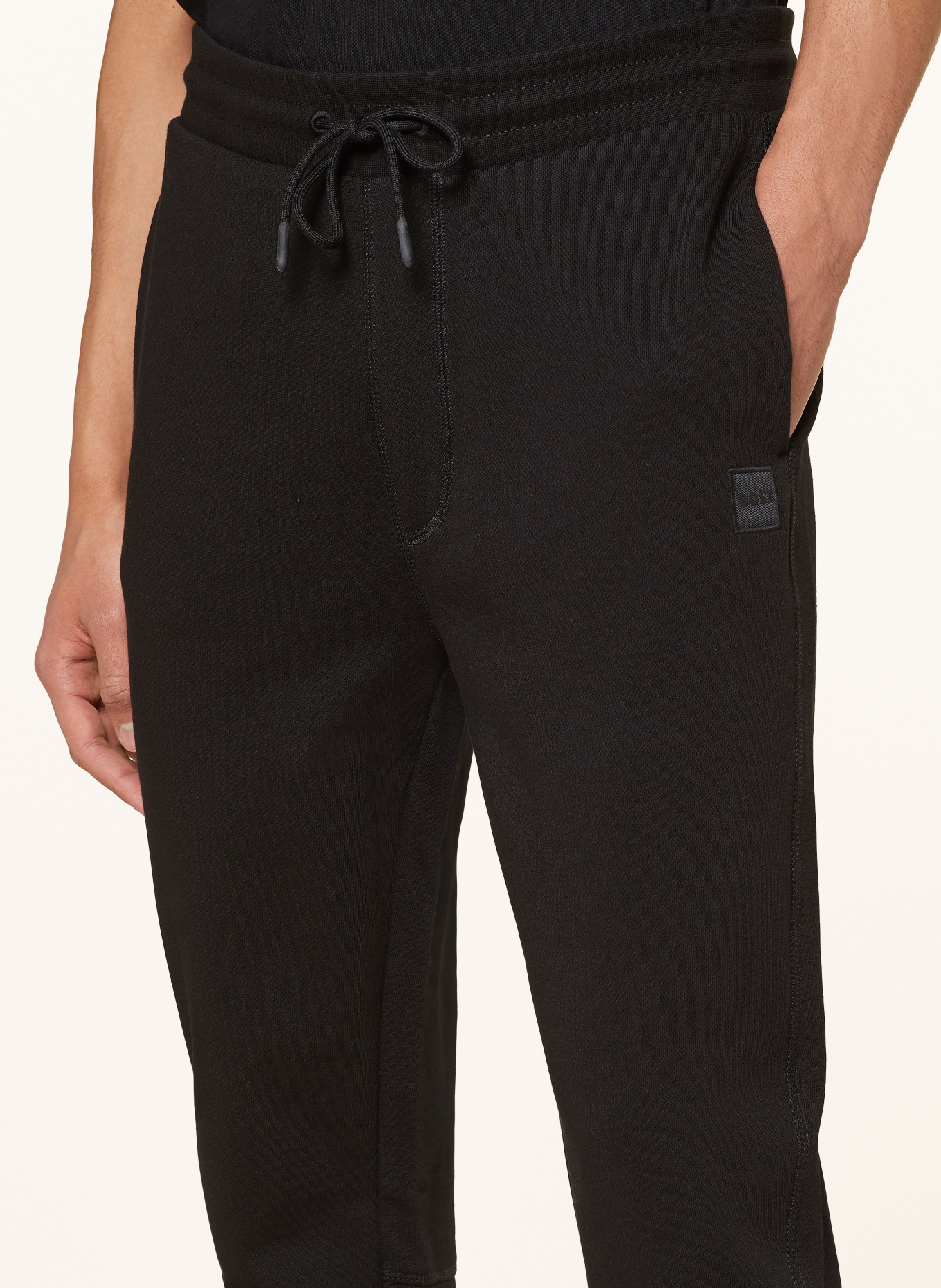 BOSS Sweatpants SESTART, Color: BLACK (Image 5)