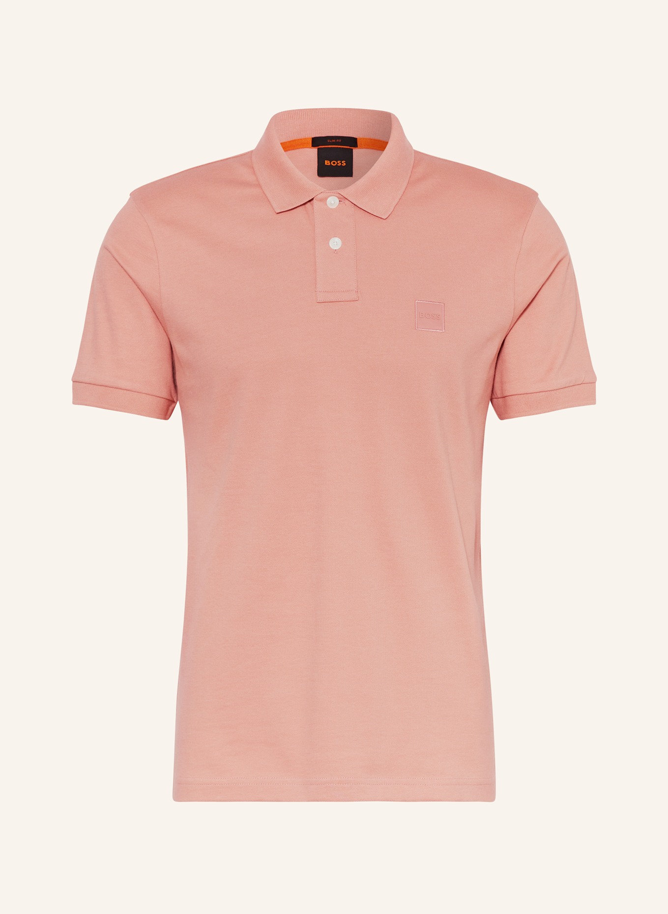 BOSS Piqué-Poloshirt PASSENGER Slim Fit, Farbe: HELLROSA (Bild 1)