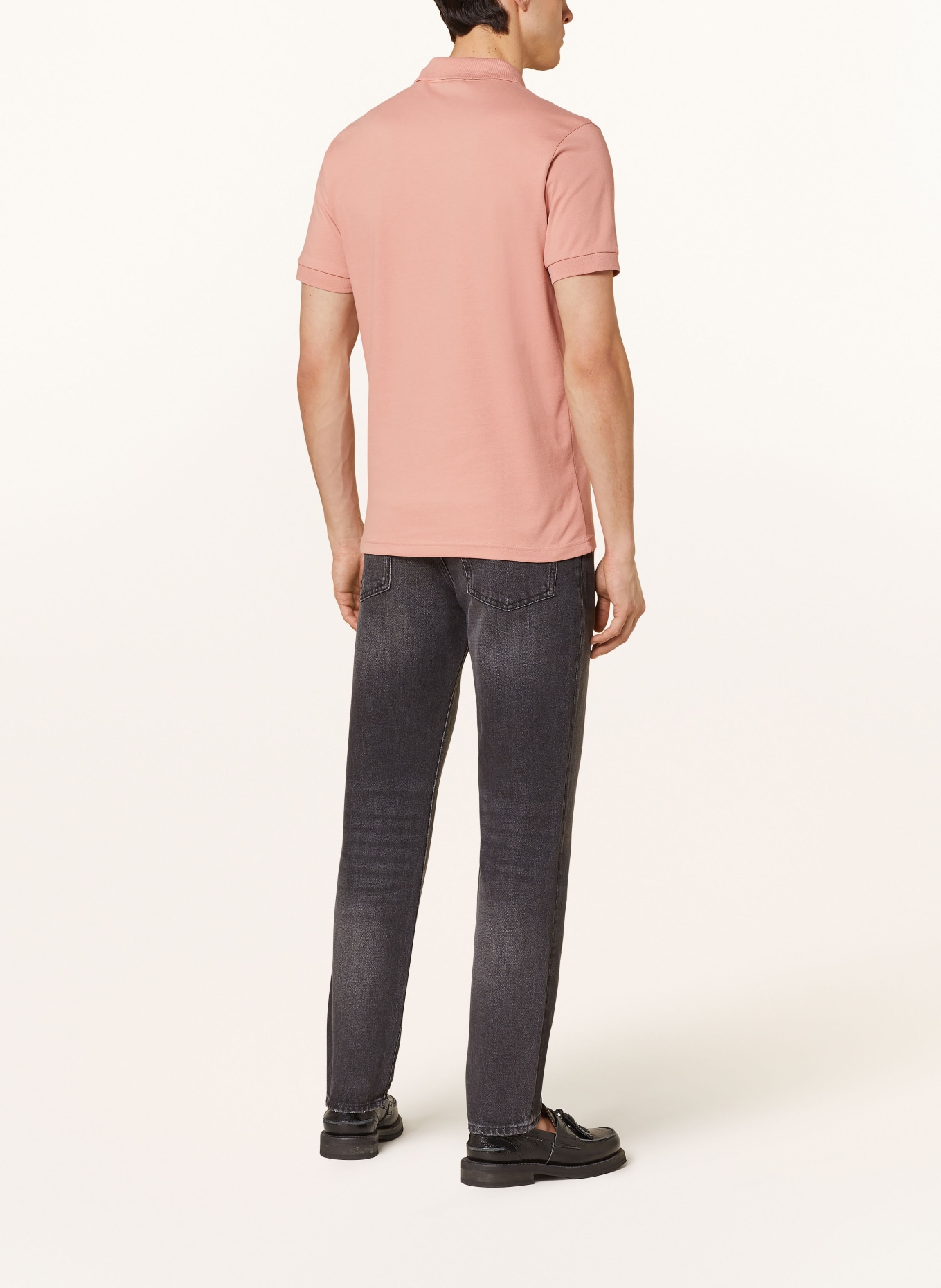 BOSS Piqué-Poloshirt PASSENGER Slim Fit, Farbe: HELLROSA (Bild 3)