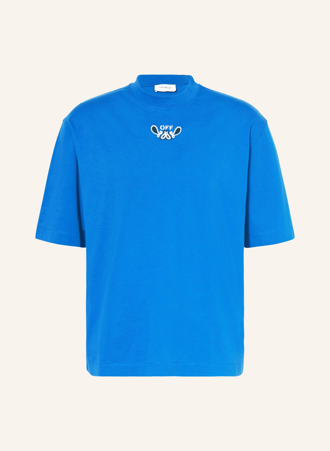 Off-White T-shirt, Color: BLUE (Image 1)