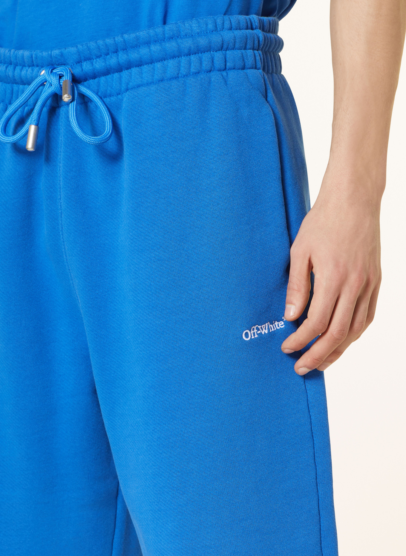 Off-White Sweat shorts, Color: BLUE (Image 5)