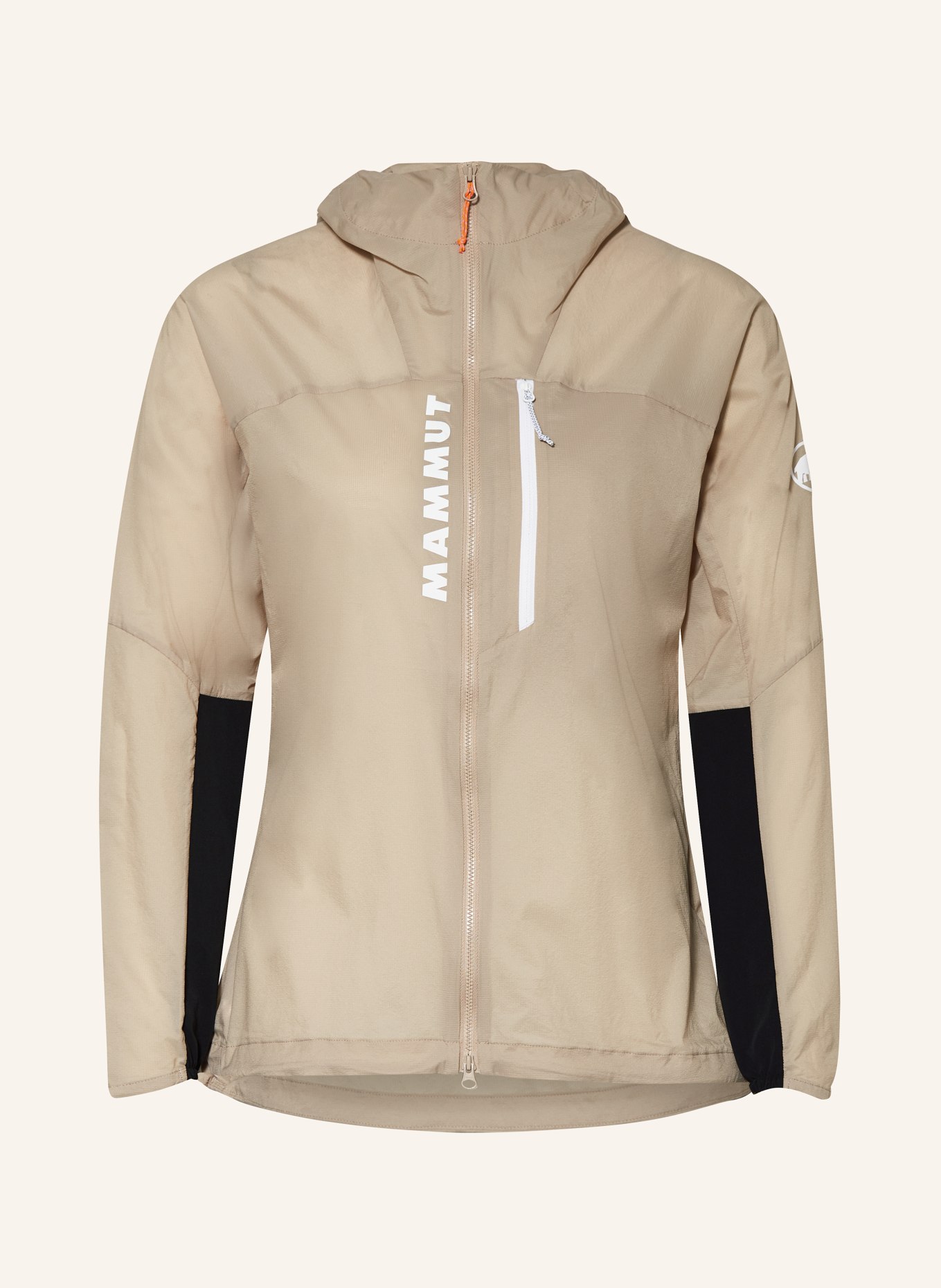 MAMMUT Outdoor jacket AENERGY, Color: BEIGE/ BLACK/ WHITE (Image 1)