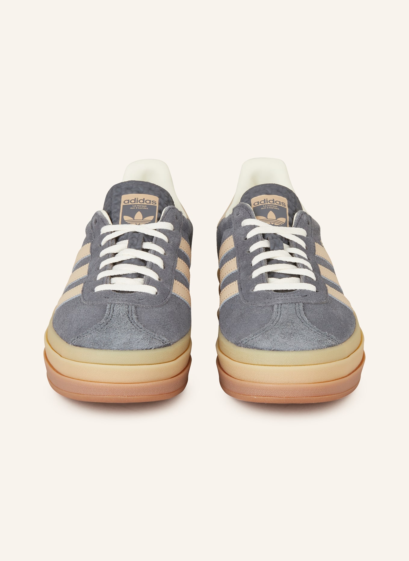 adidas Originals Sneakers GAZELLE BOLD, Color: GRAY/ BEIGE (Image 3)