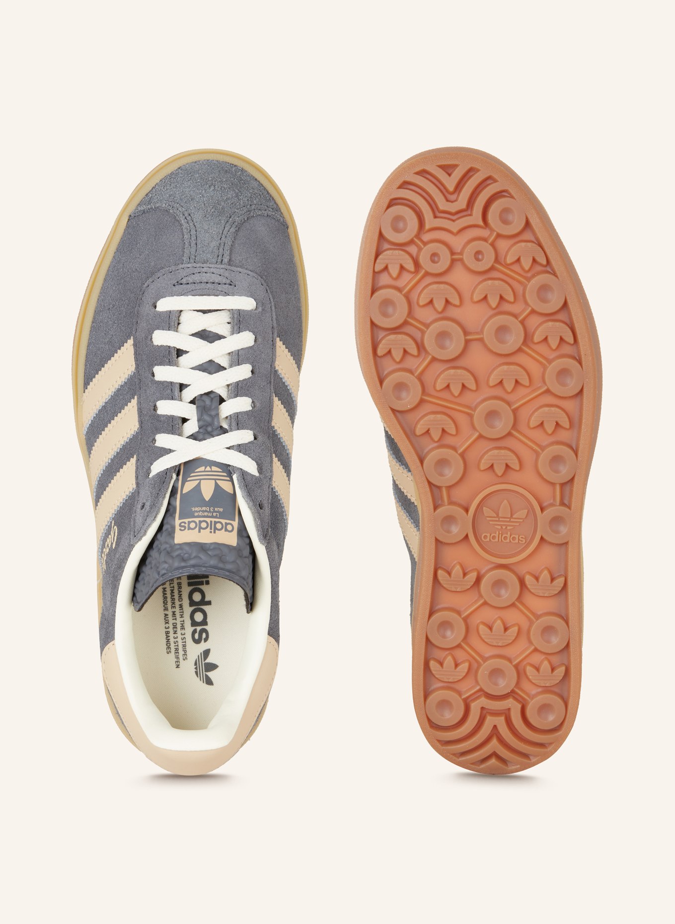 adidas Originals Sneakersy GAZELLE BOLD, Kolor: SZARY/ BEŻOWY (Obrazek 5)